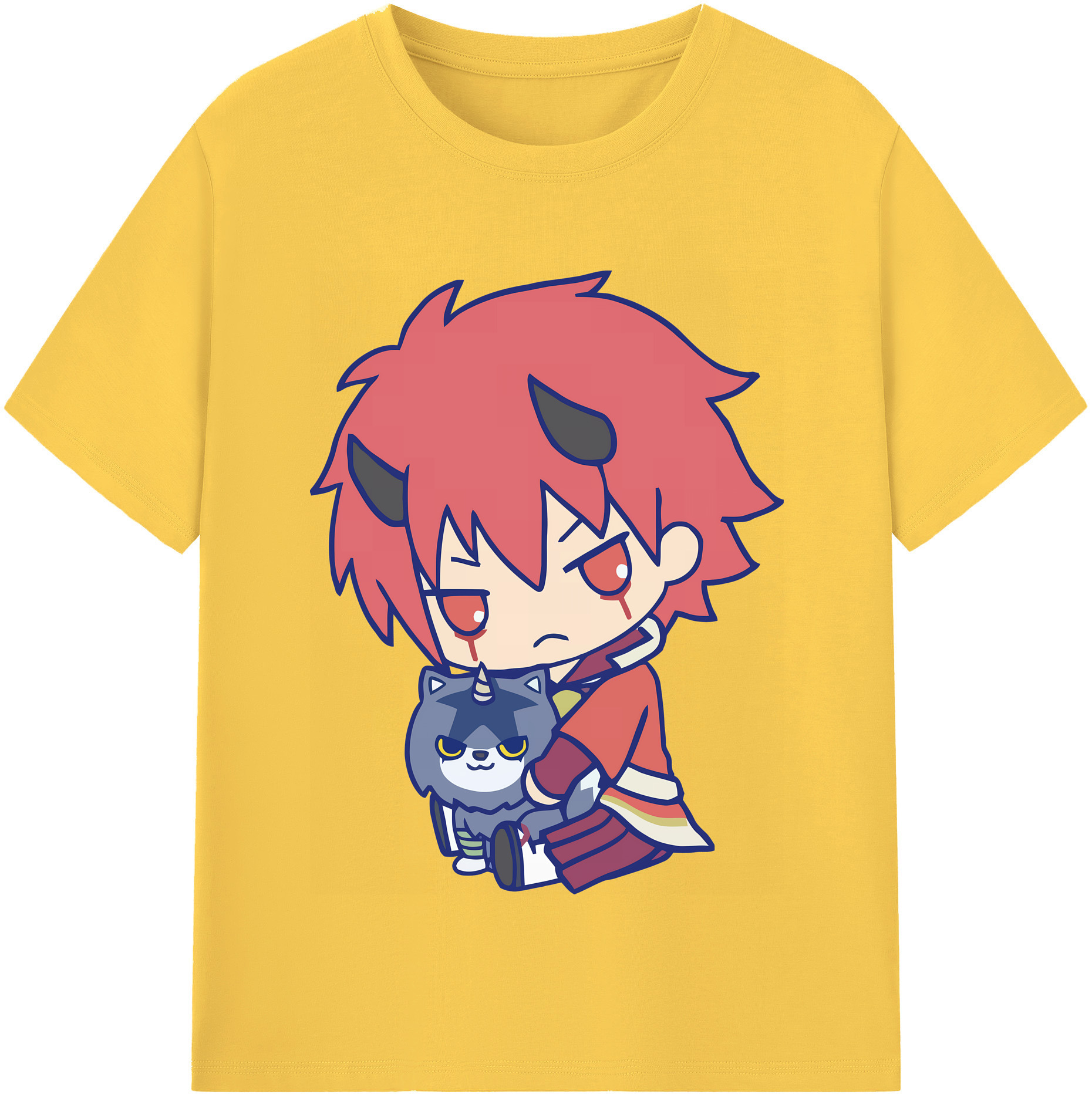 （画像用） 転スラ Regarding Reincarnated to Slime 綿100％半袖Tシャツ（フロントプリント）