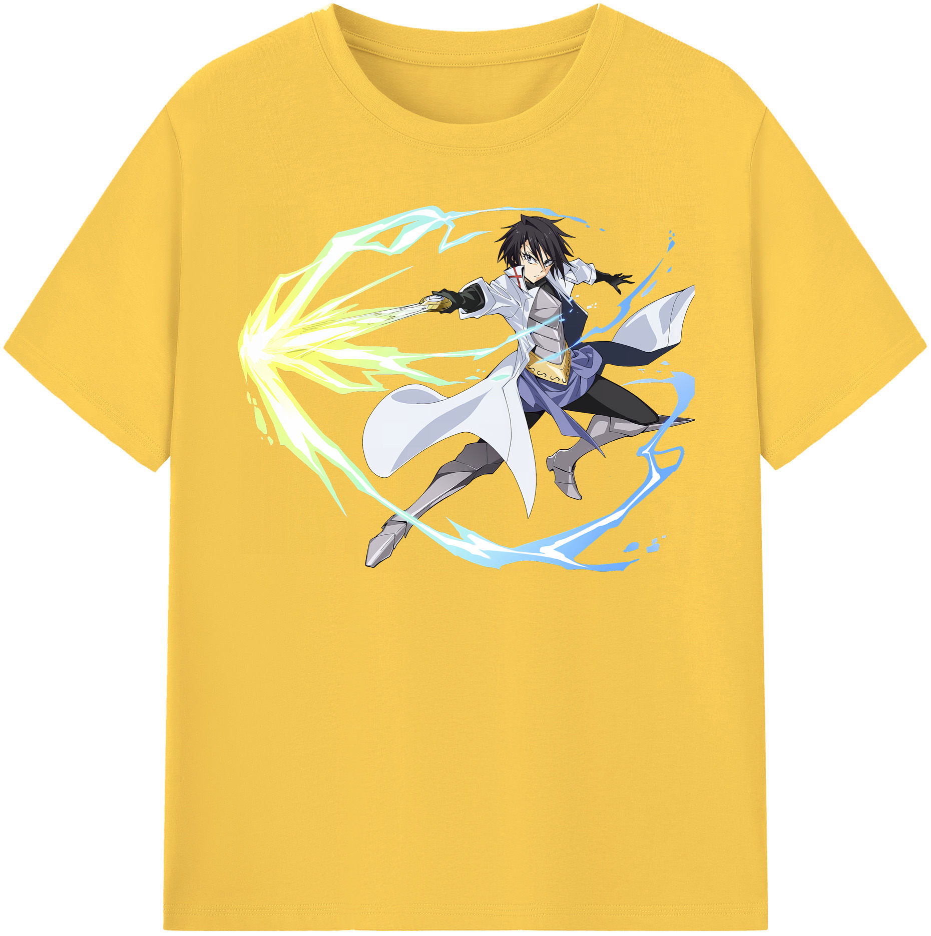 （画像用） 転スラ Regarding Reincarnated to Slime 綿100％半袖Tシャツ（フロントプリント）