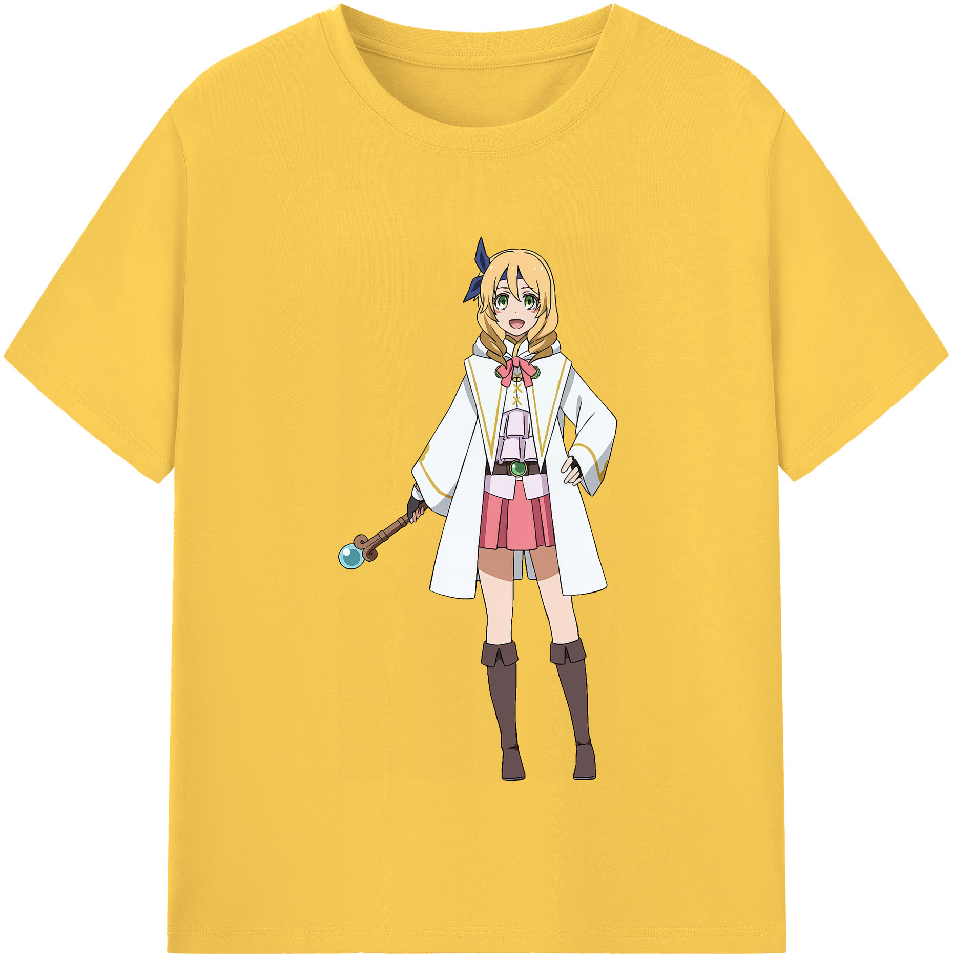 （画像用） 転スラ Regarding Reincarnated to Slime 綿100％半袖Tシャツ（フロントプリント）