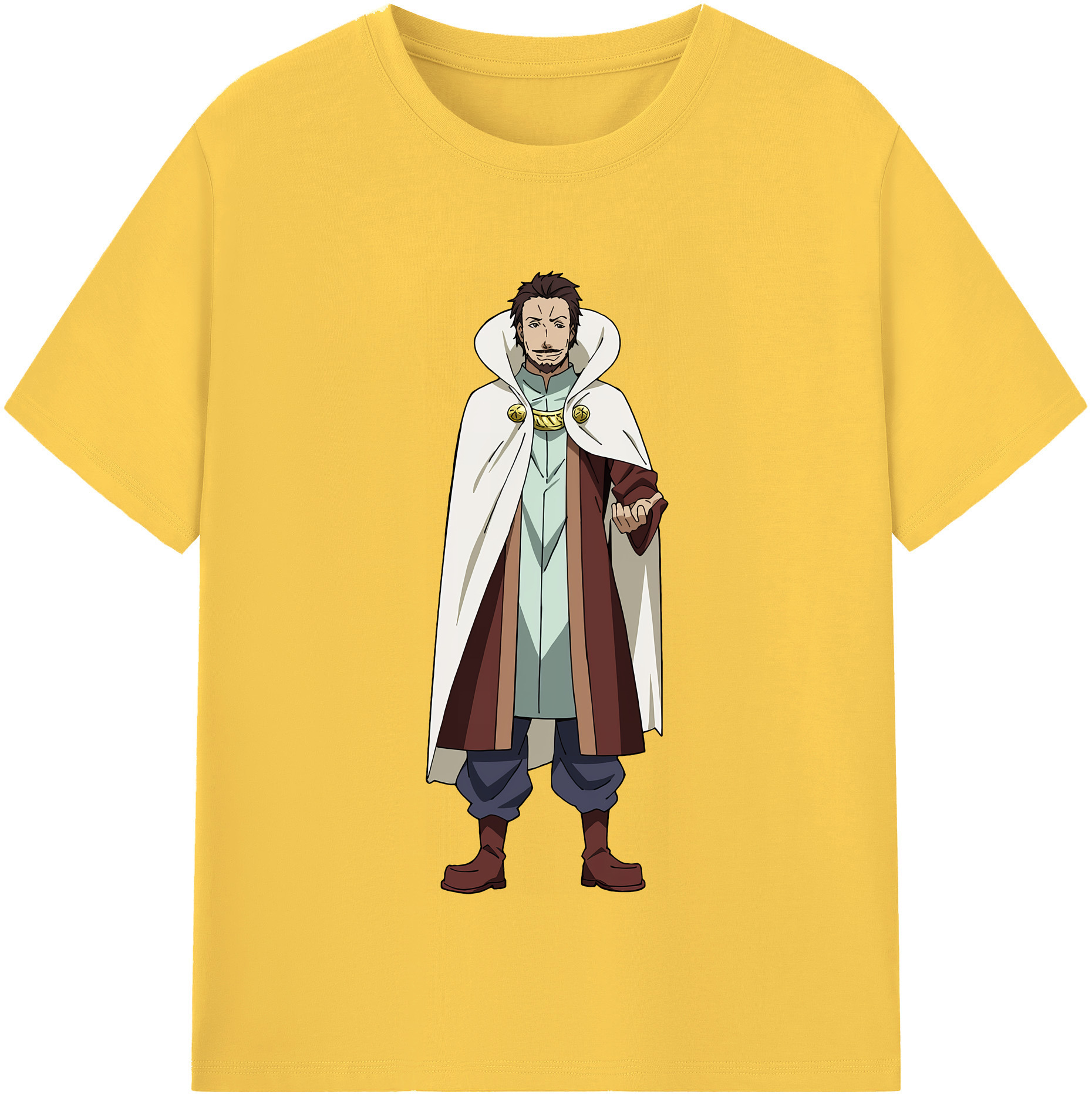 （画像用） 転スラ Regarding Reincarnated to Slime 綿100％半袖Tシャツ（フロントプリント）