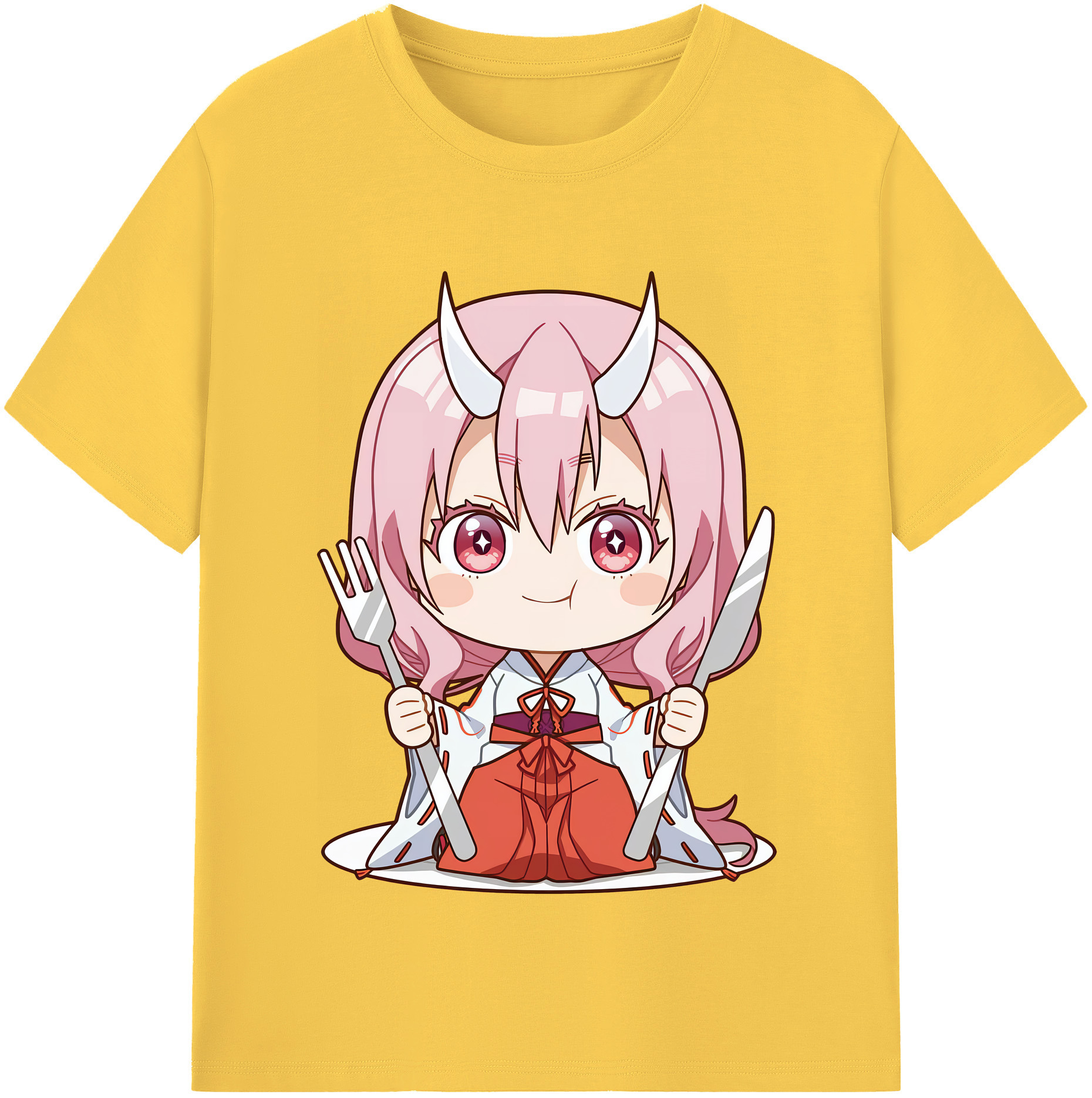 （画像用） 転スラ Regarding Reincarnated to Slime 綿100％半袖Tシャツ（フロントプリント）