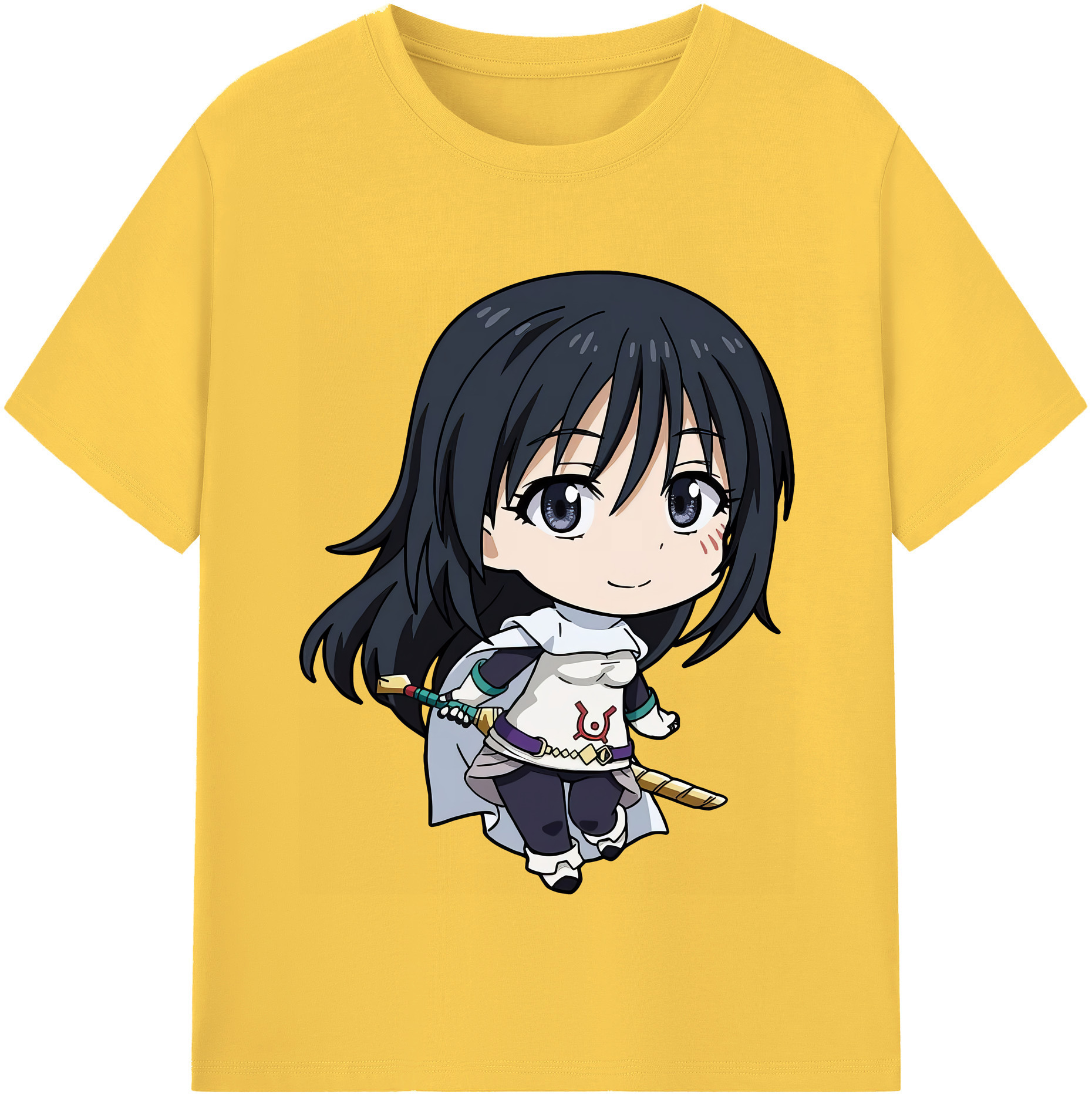 （画像用） 転スラ Regarding Reincarnated to Slime 綿100％半袖Tシャツ（フロントプリント）