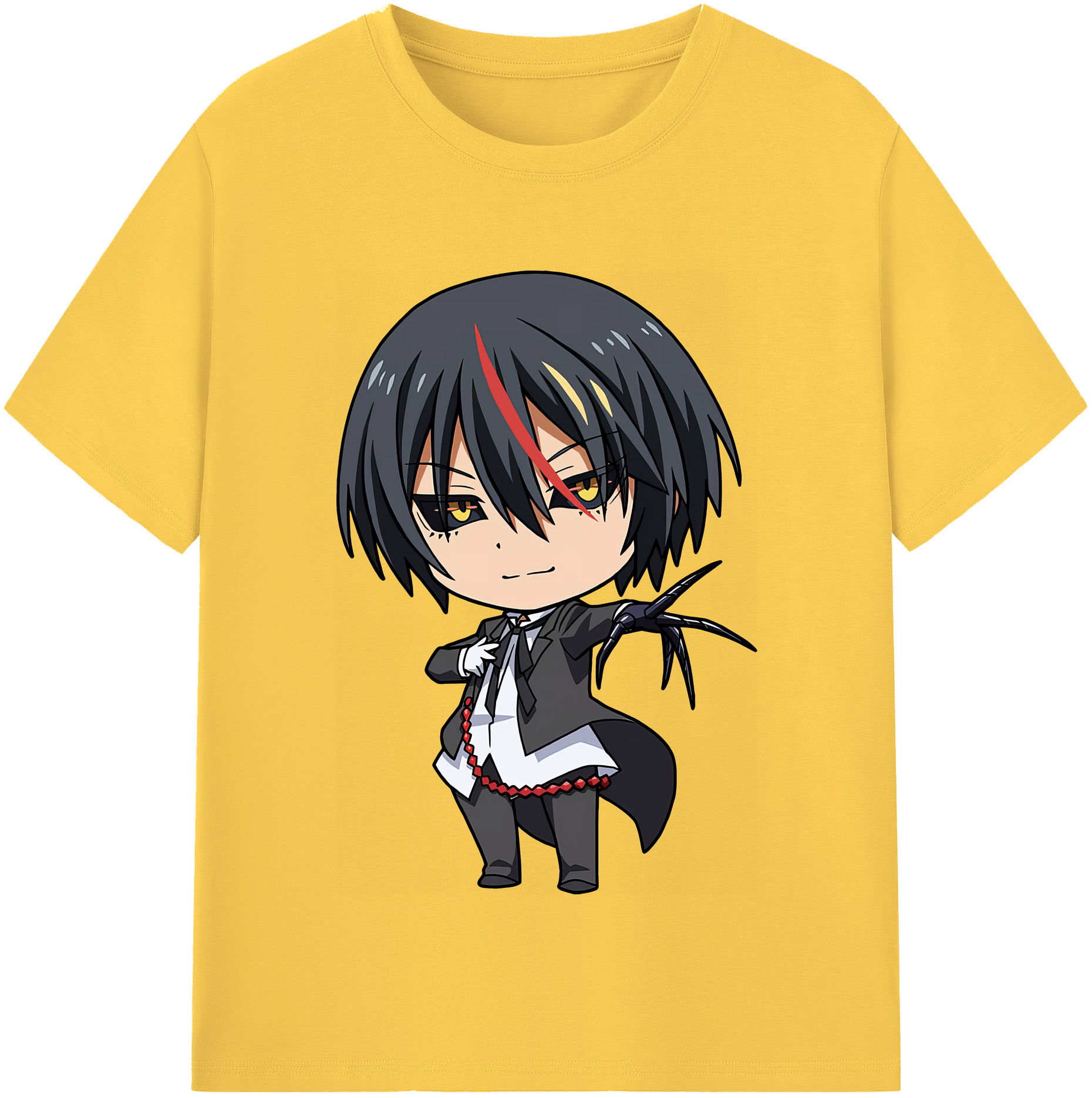 （画像用） 転スラ Regarding Reincarnated to Slime 綿100％半袖Tシャツ（フロントプリント）