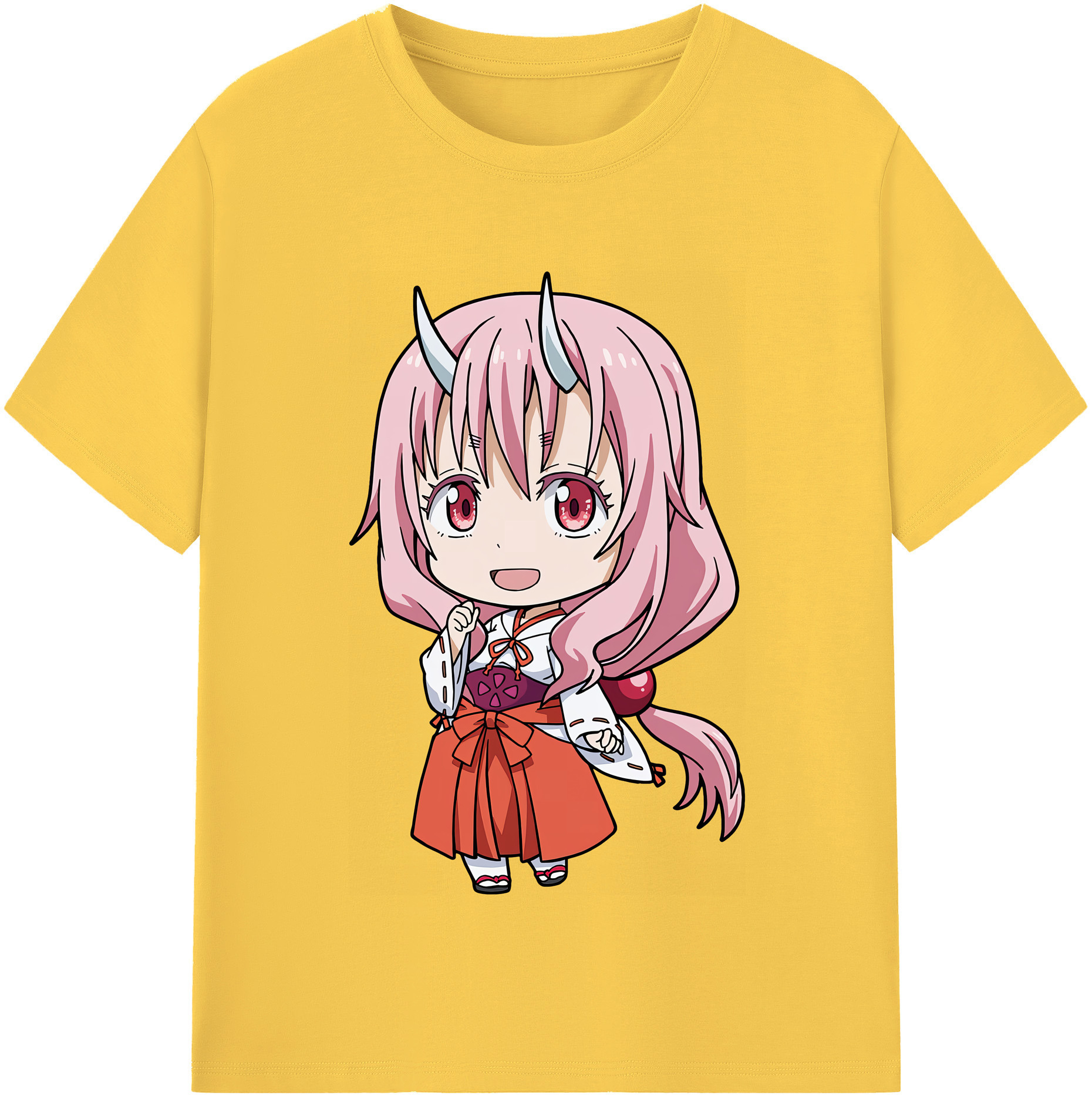 （画像用） 転スラ Regarding Reincarnated to Slime 綿100％半袖Tシャツ（フロントプリント）