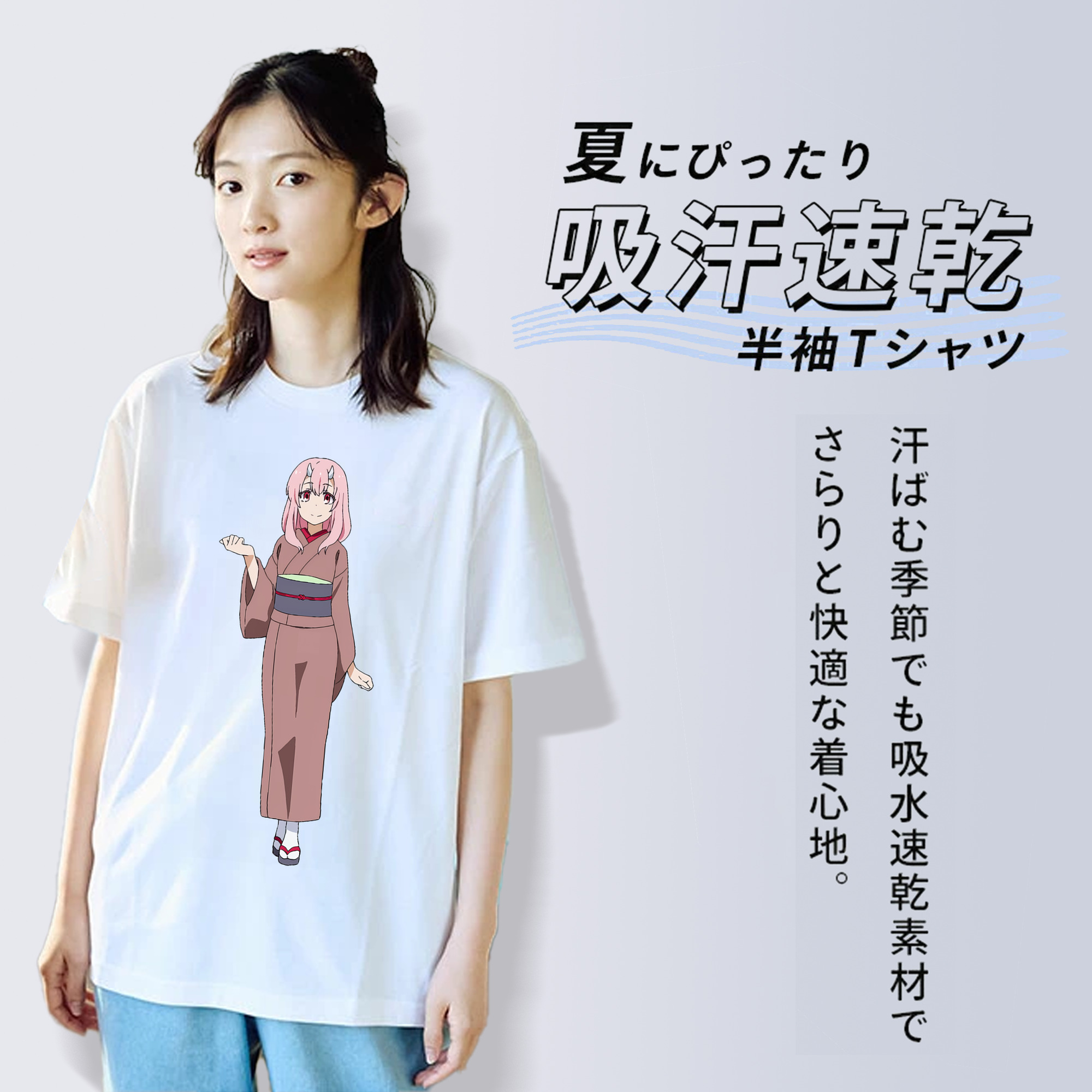 転スラ Regarding Reincarnated to Slime 綿100％半袖Tシャツ（フロントプリント）