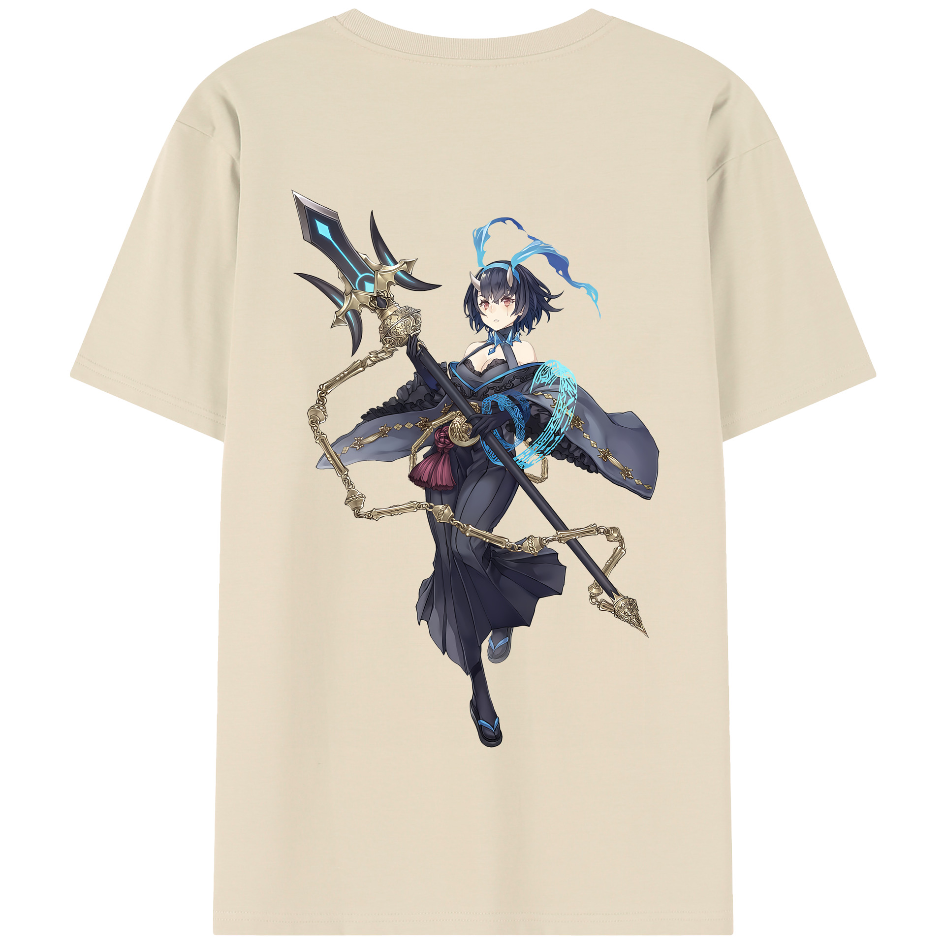 （画像用） 転スラ Regarding Reincarnated to Slime 綿100％半袖Tシャツ（背面プリント）