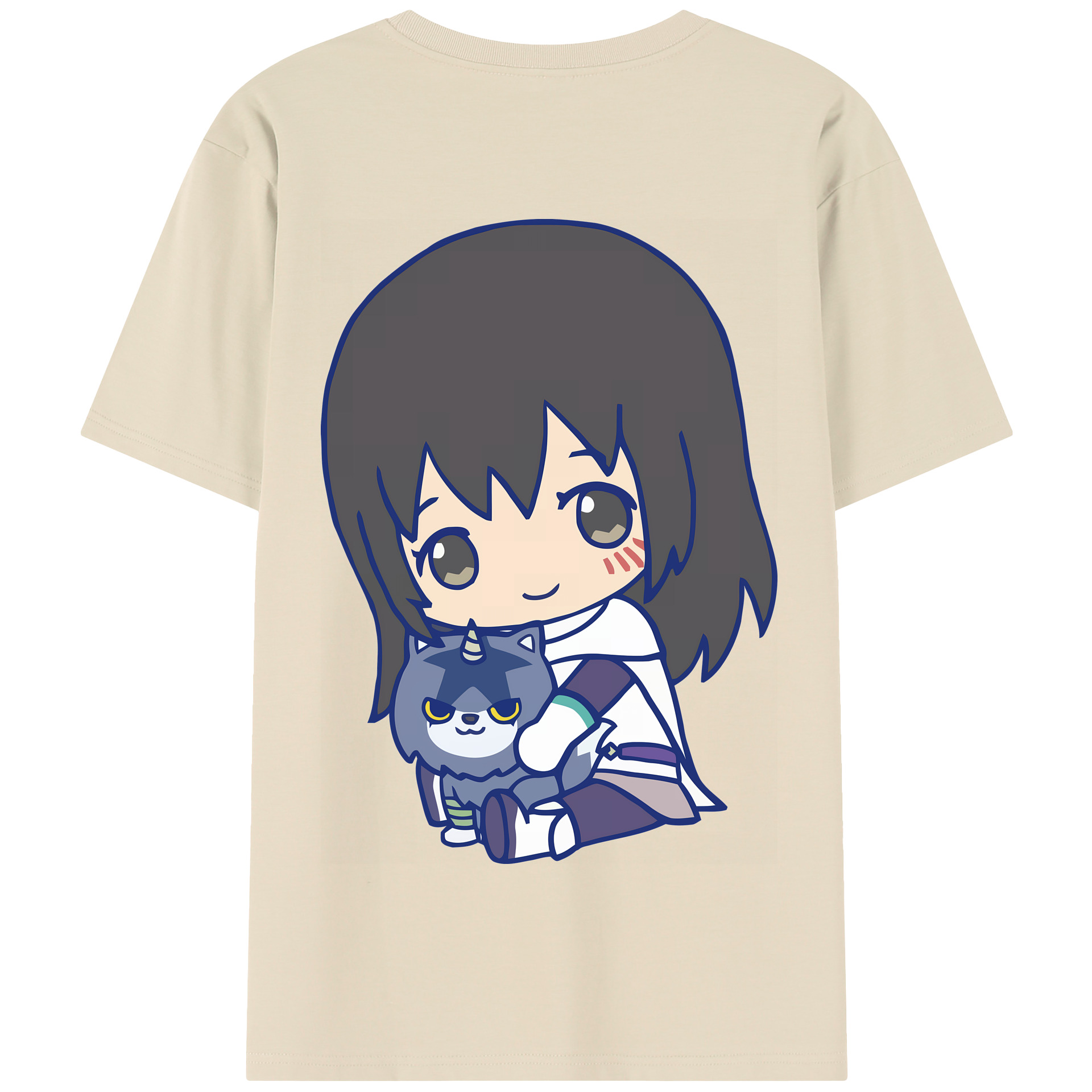 （画像用） 転スラ Regarding Reincarnated to Slime 綿100％半袖Tシャツ（背面プリント）