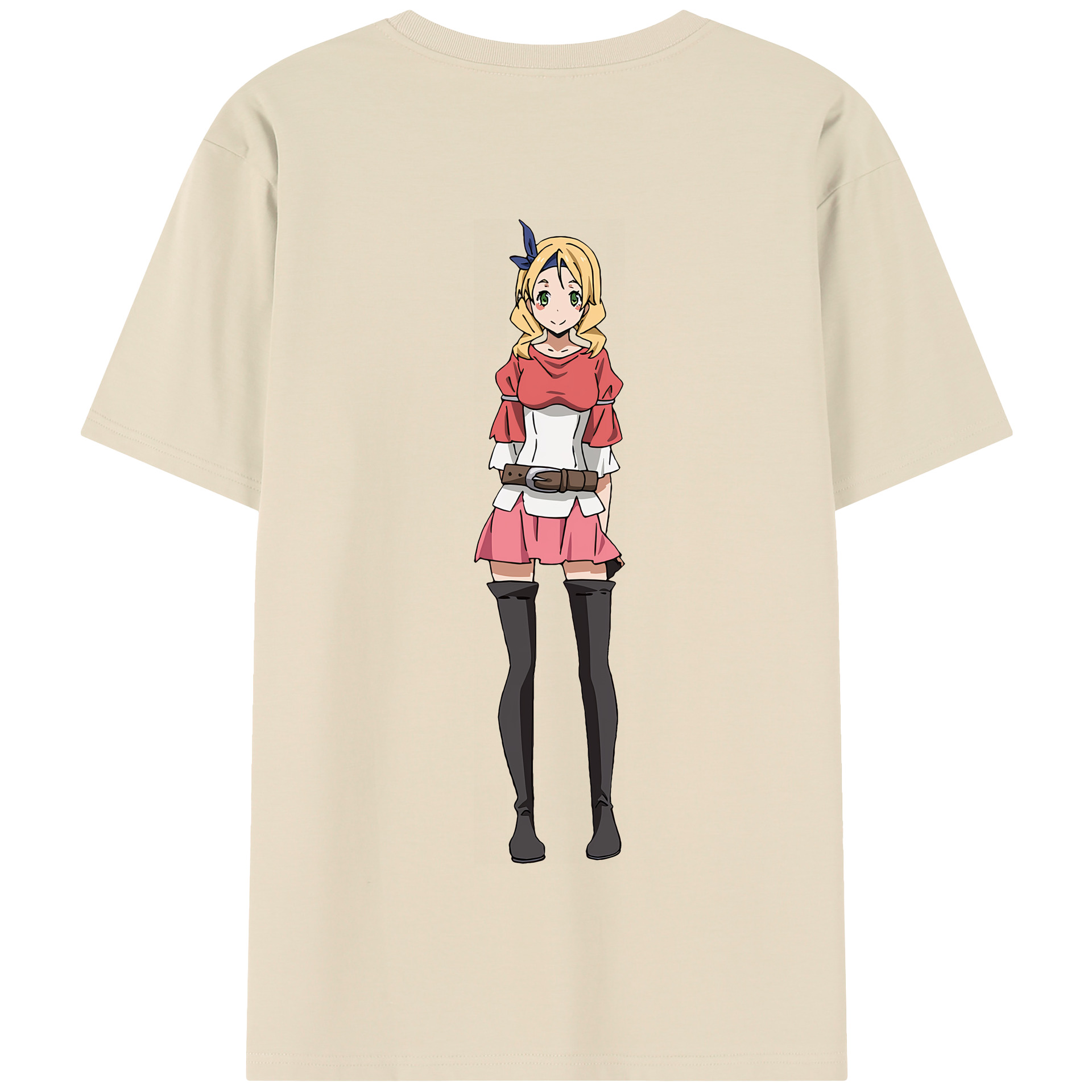 （画像用） 転スラ Regarding Reincarnated to Slime 綿100％半袖Tシャツ（背面プリント）