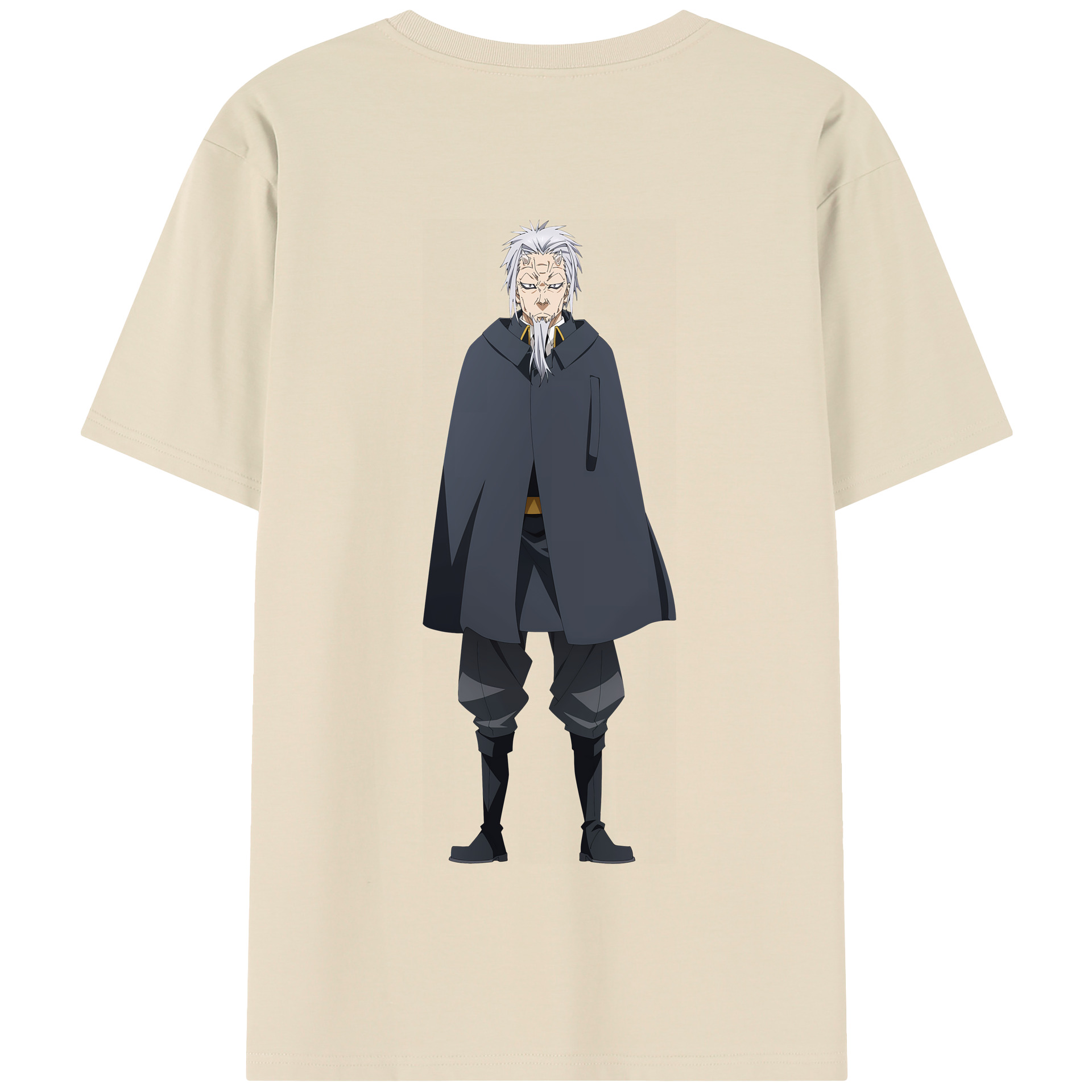 （画像用） 転スラ Regarding Reincarnated to Slime 綿100％半袖Tシャツ（背面プリント）
