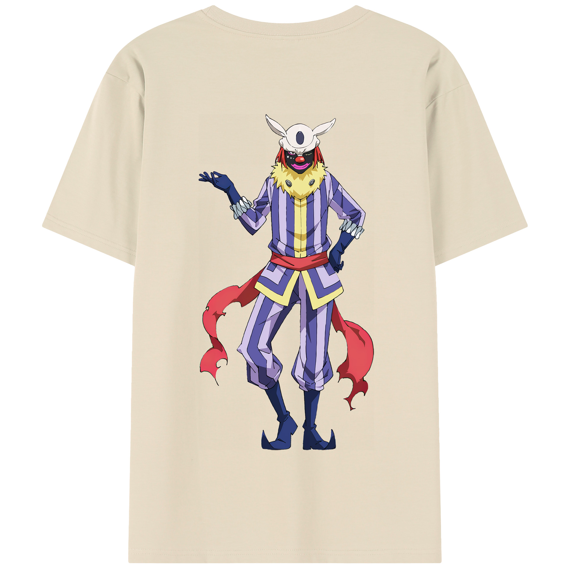 （画像用） 転スラ Regarding Reincarnated to Slime 綿100％半袖Tシャツ（背面プリント）