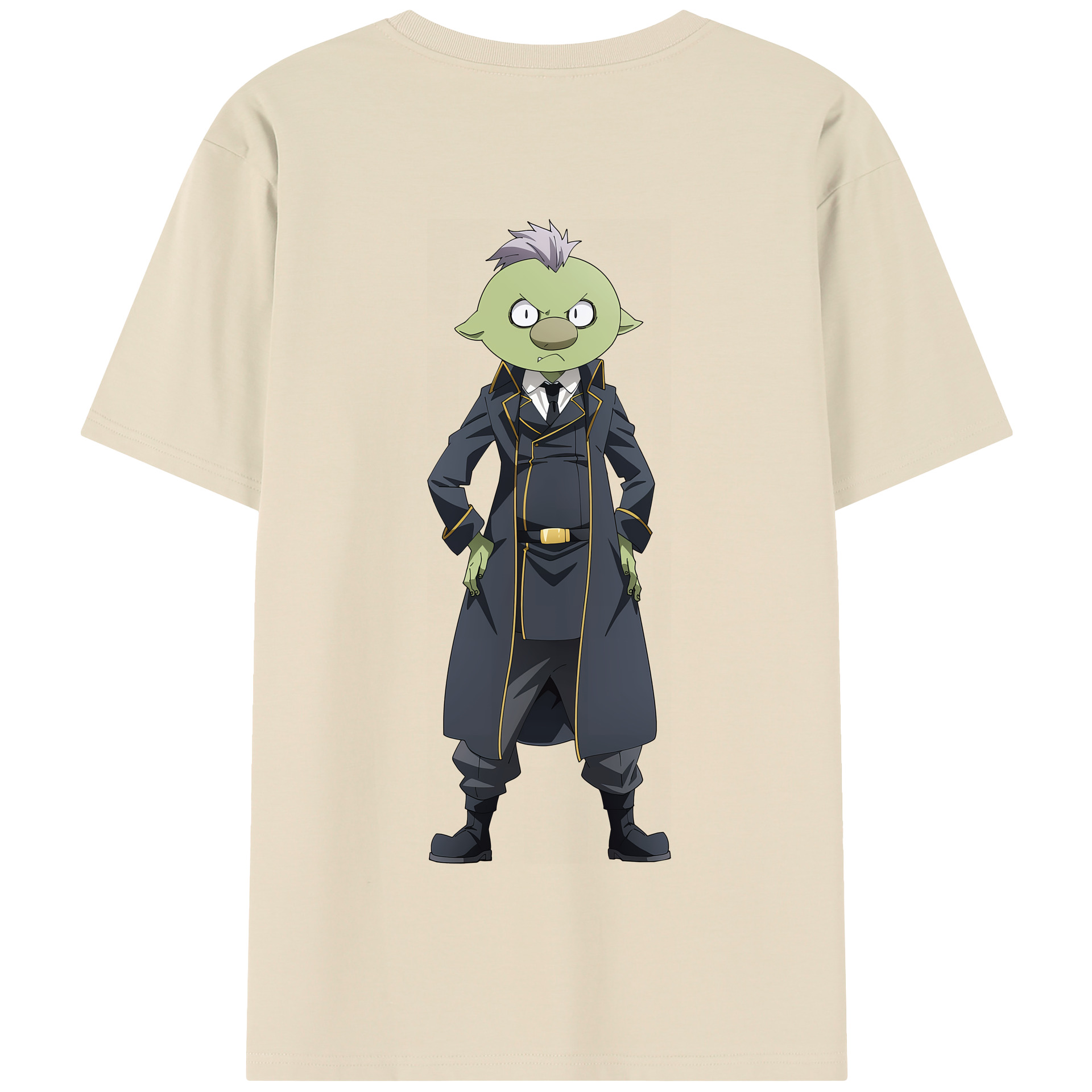 （画像用） 転スラ Regarding Reincarnated to Slime 綿100％半袖Tシャツ（背面プリント）