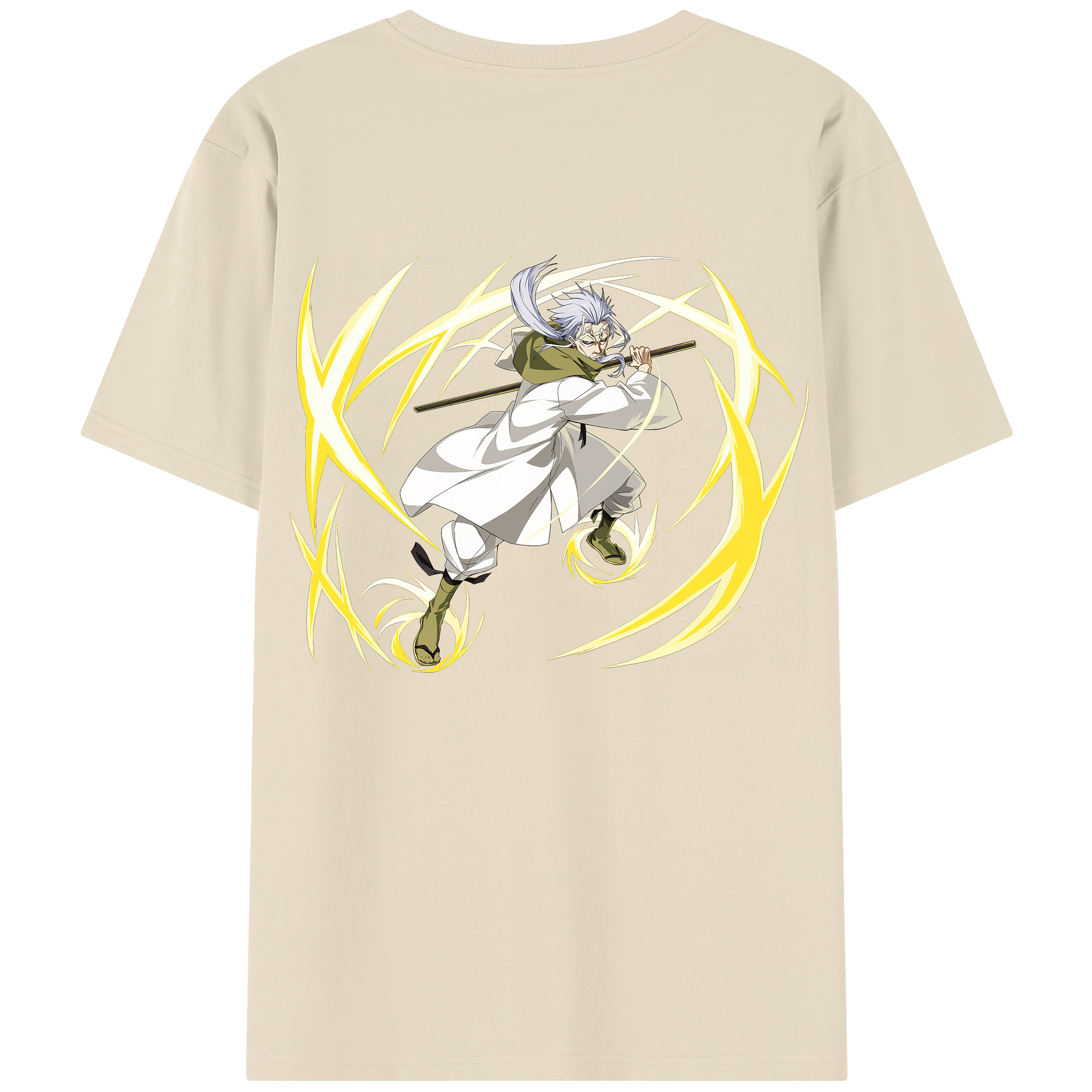 （画像用） 転スラ Regarding Reincarnated to Slime 綿100％半袖Tシャツ（背面プリント）