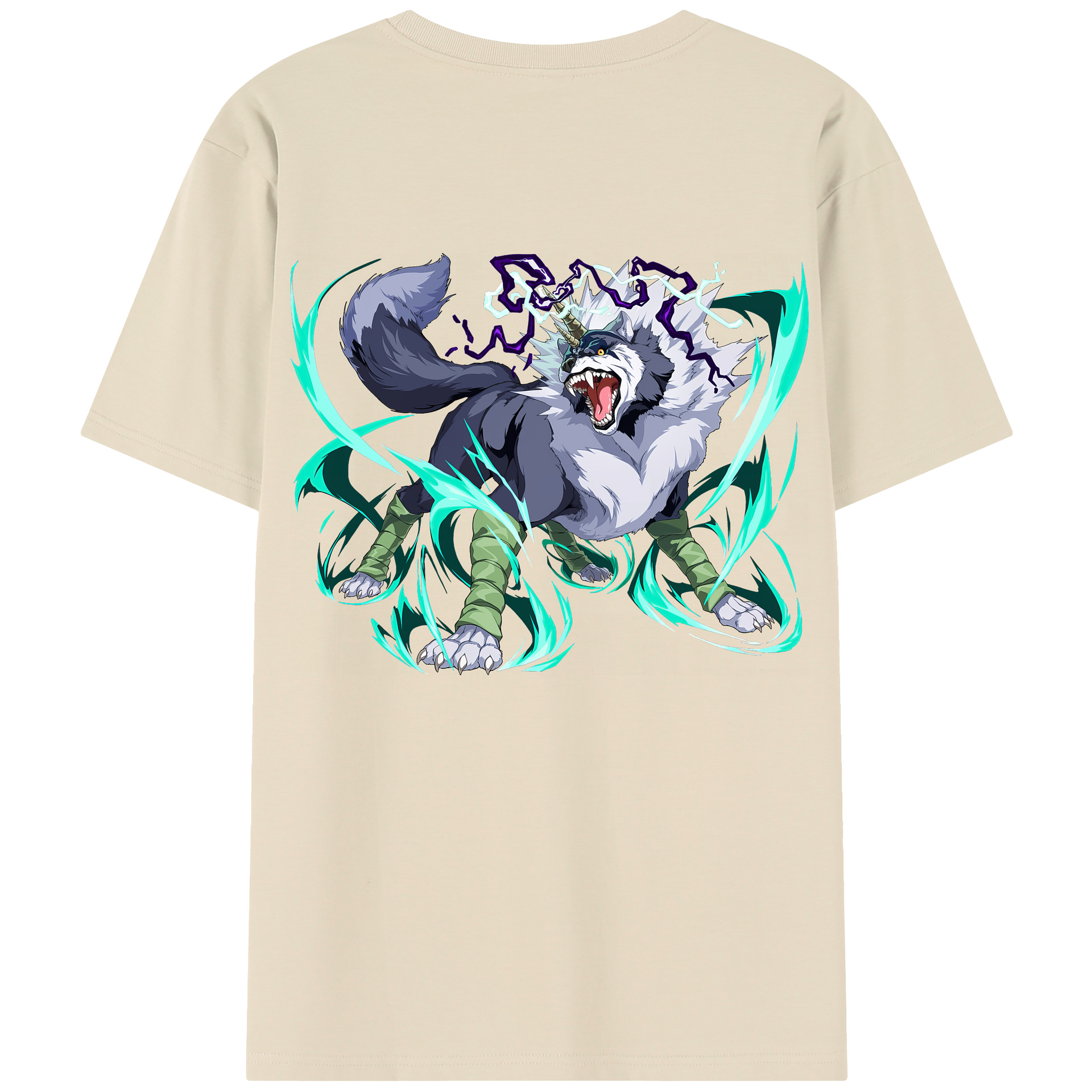 （画像用） 転スラ Regarding Reincarnated to Slime 綿100％半袖Tシャツ（背面プリント）