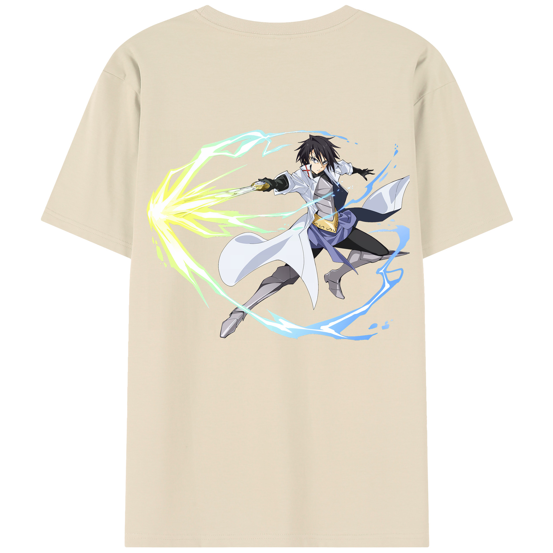 （画像用） 転スラ Regarding Reincarnated to Slime 綿100％半袖Tシャツ（背面プリント）