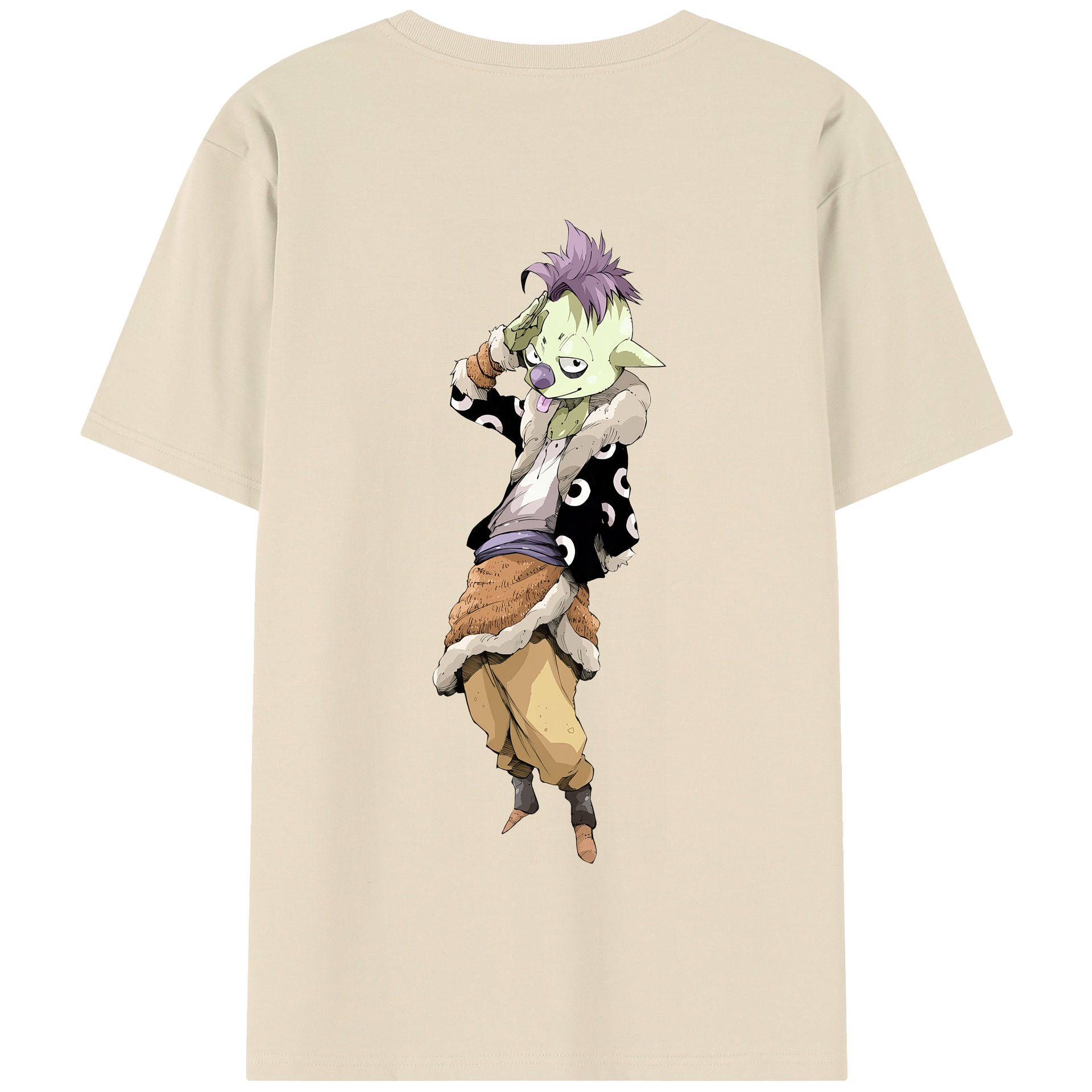 （画像用） 転スラ Regarding Reincarnated to Slime 綿100％半袖Tシャツ（背面プリント）