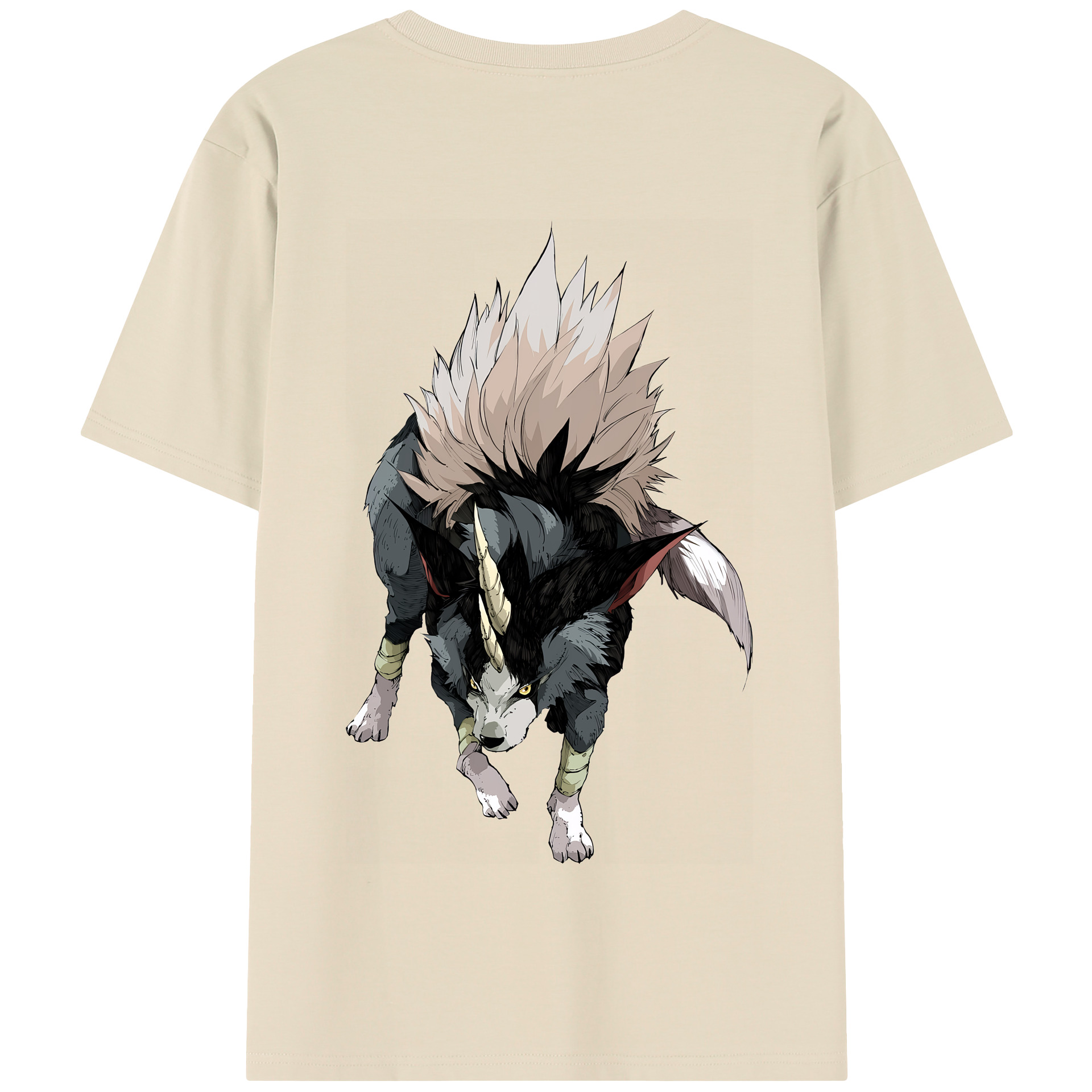 （画像用） 転スラ Regarding Reincarnated to Slime 綿100％半袖Tシャツ（背面プリント）