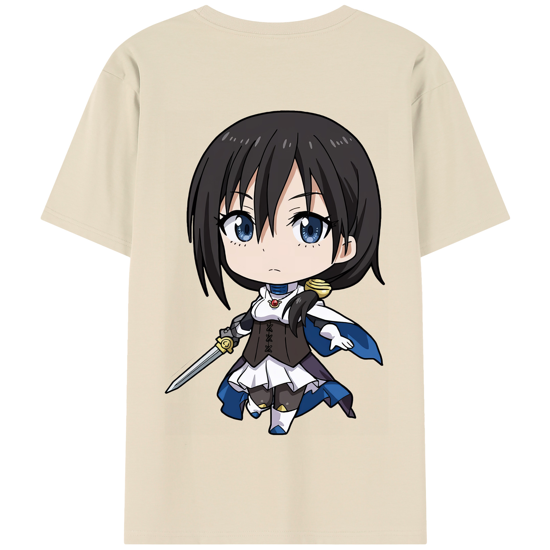 （画像用） 転スラ Regarding Reincarnated to Slime 綿100％半袖Tシャツ（背面プリント）