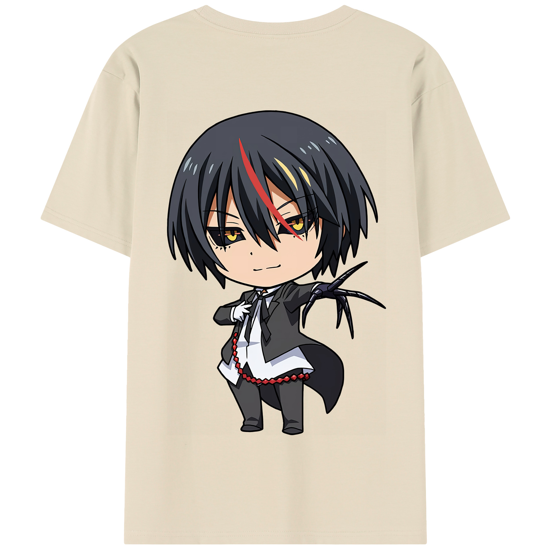 （画像用） 転スラ Regarding Reincarnated to Slime 綿100％半袖Tシャツ（背面プリント）