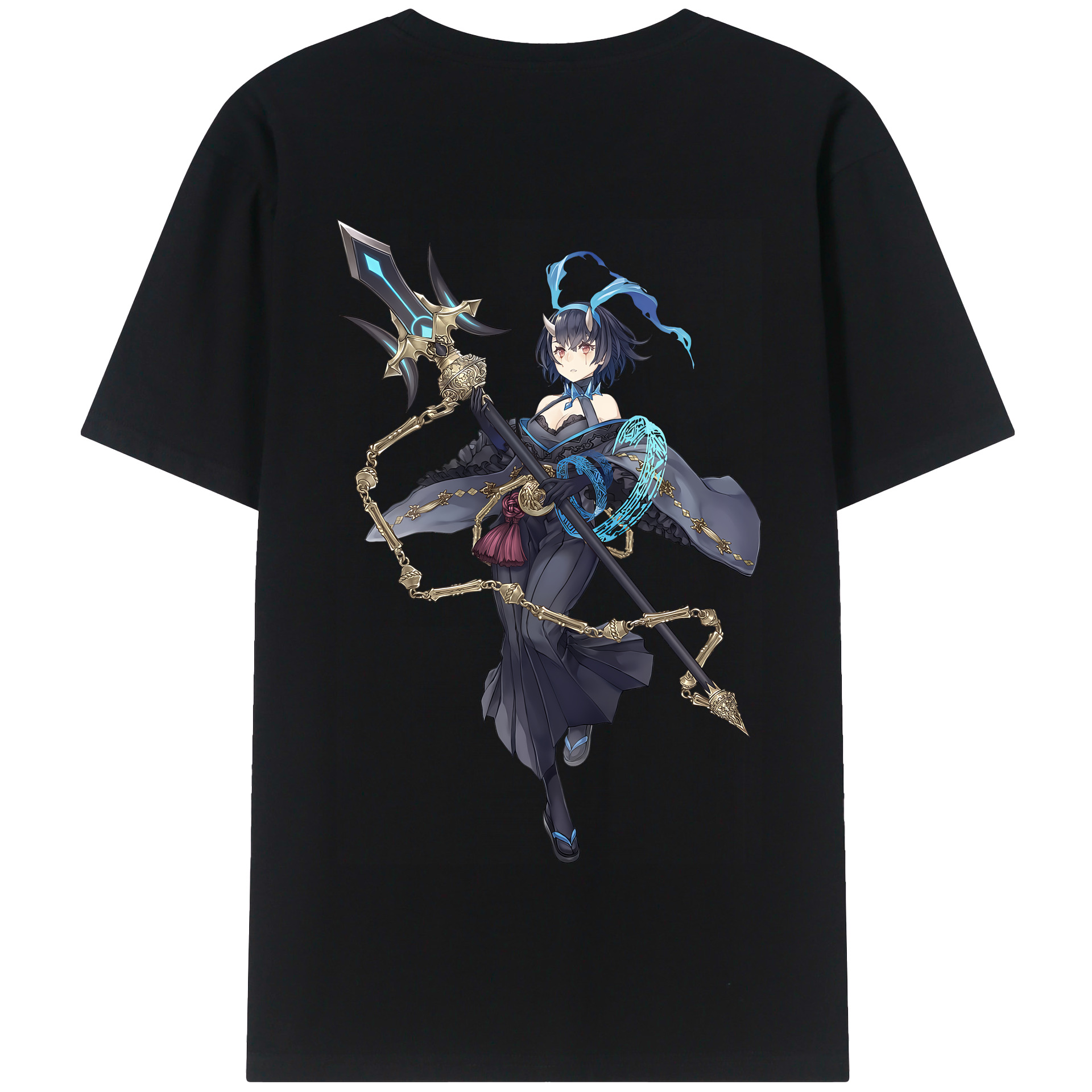 （画像用） 転スラ Regarding Reincarnated to Slime 綿100％半袖Tシャツ（背面プリント）