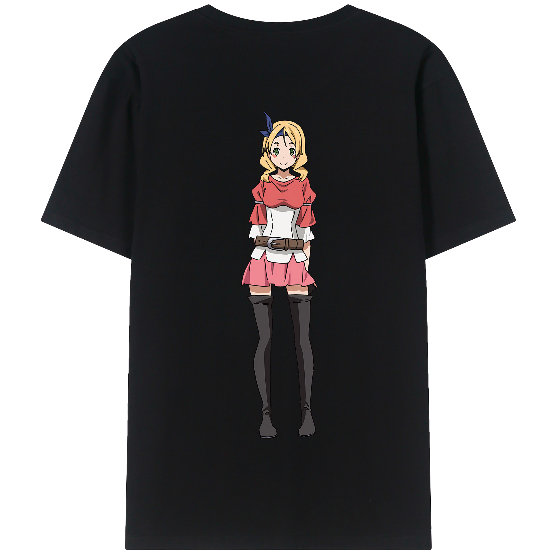 （画像用） 転スラ Regarding Reincarnated to Slime 綿100％半袖Tシャツ（背面プリント）