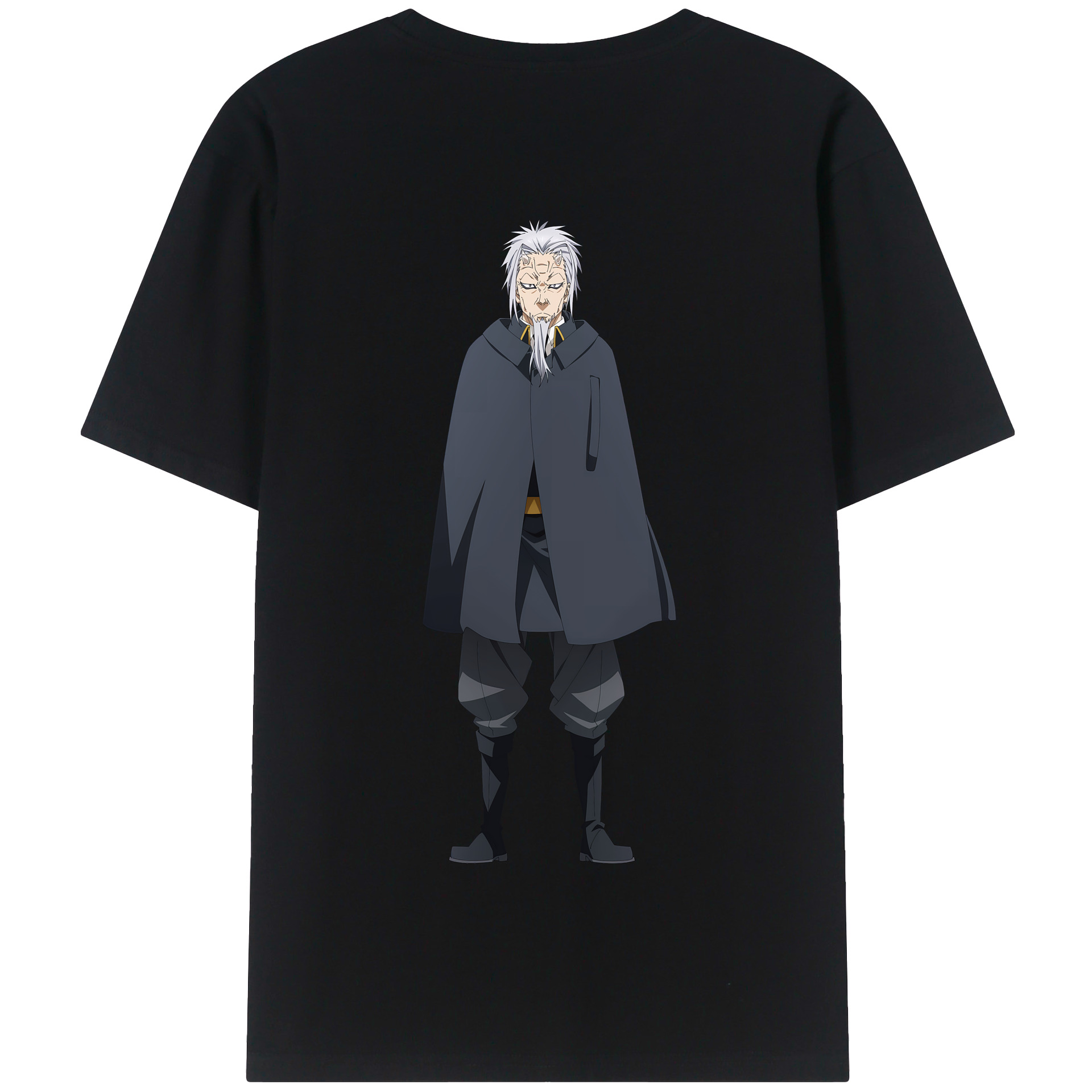 （画像用） 転スラ Regarding Reincarnated to Slime 綿100％半袖Tシャツ（背面プリント）