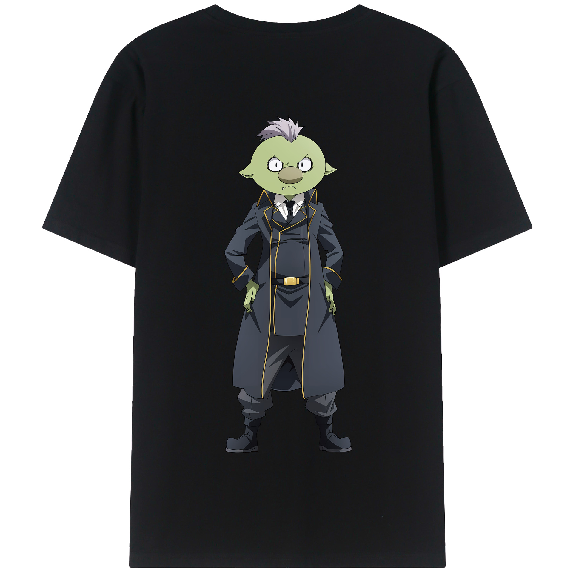 （画像用） 転スラ Regarding Reincarnated to Slime 綿100％半袖Tシャツ（背面プリント）