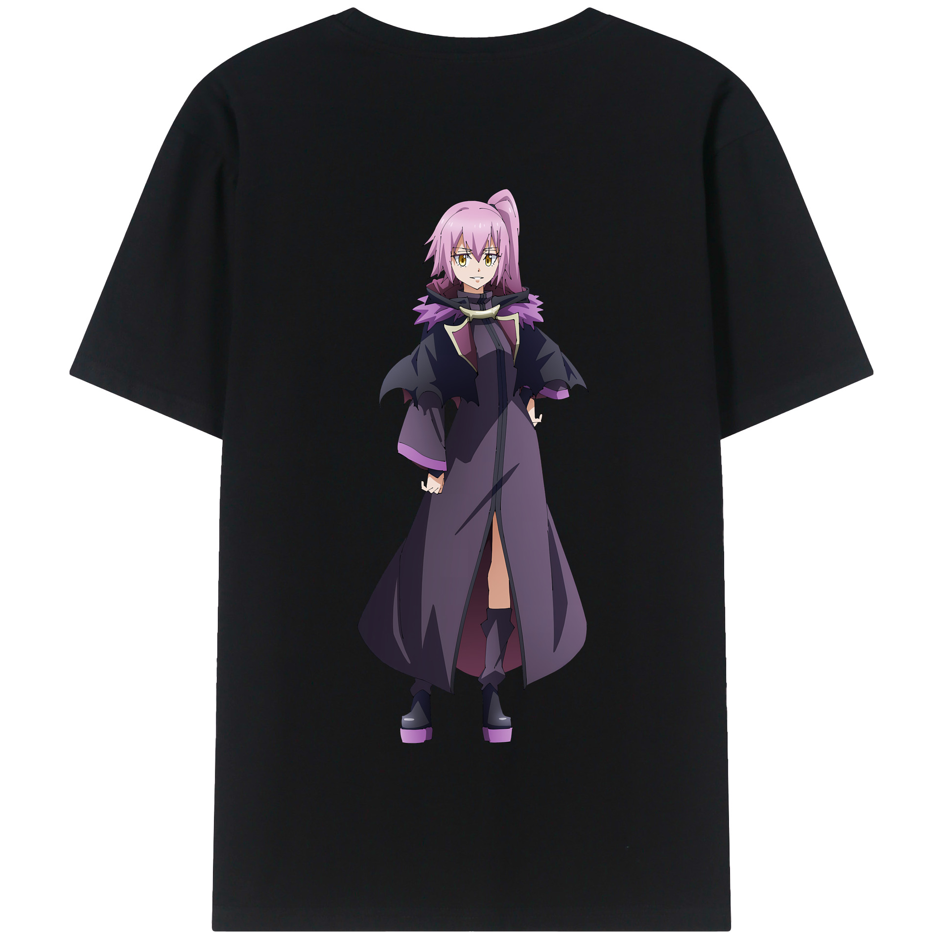 （画像用） 転スラ Regarding Reincarnated to Slime 綿100％半袖Tシャツ（背面プリント）