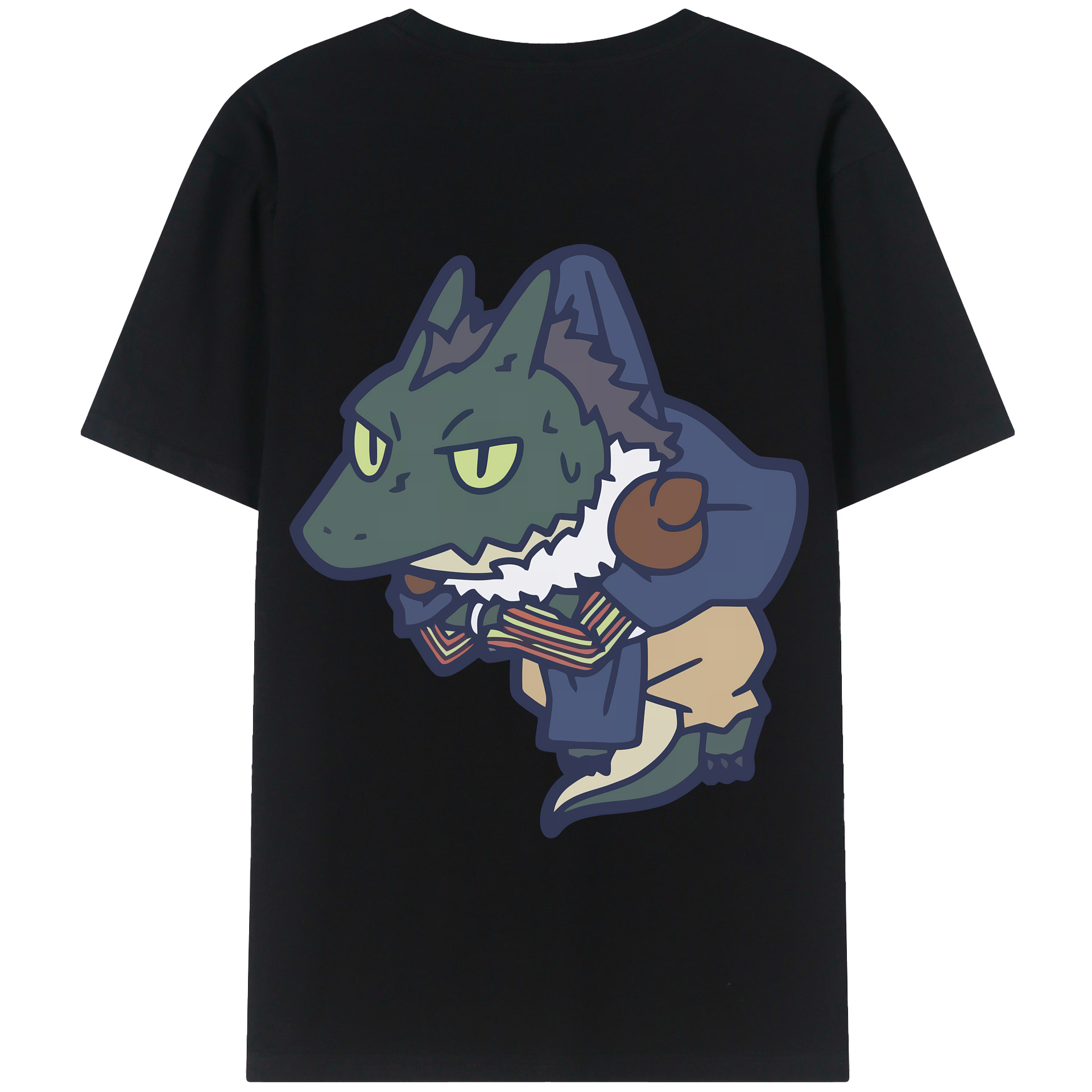 （画像用） 転スラ Regarding Reincarnated to Slime 綿100％半袖Tシャツ（背面プリント）