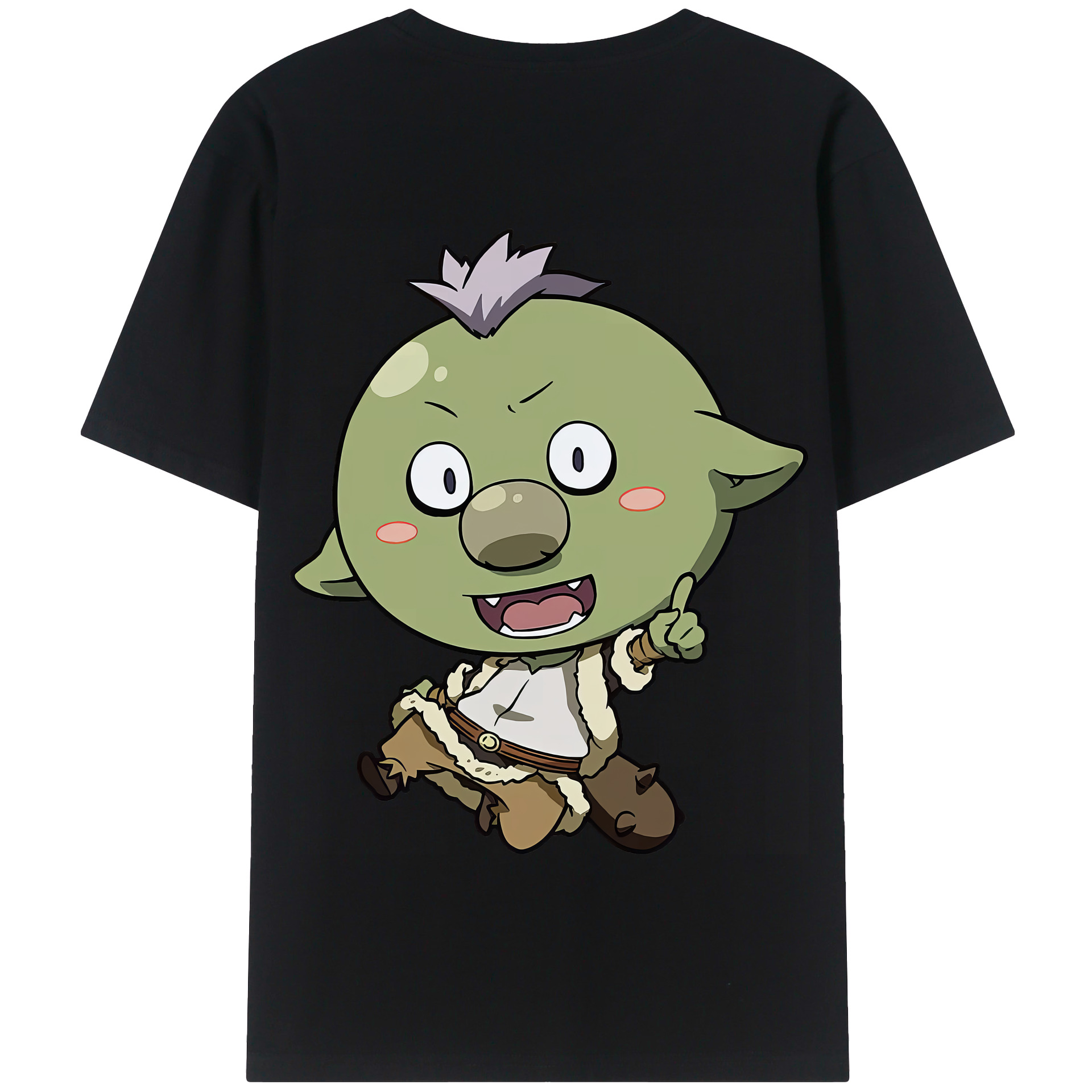 （画像用） 転スラ Regarding Reincarnated to Slime 綿100％半袖Tシャツ（背面プリント）