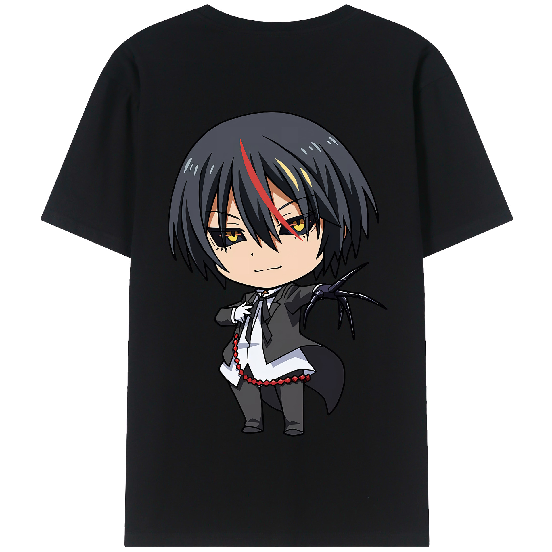（画像用） 転スラ Regarding Reincarnated to Slime 綿100％半袖Tシャツ（背面プリント）