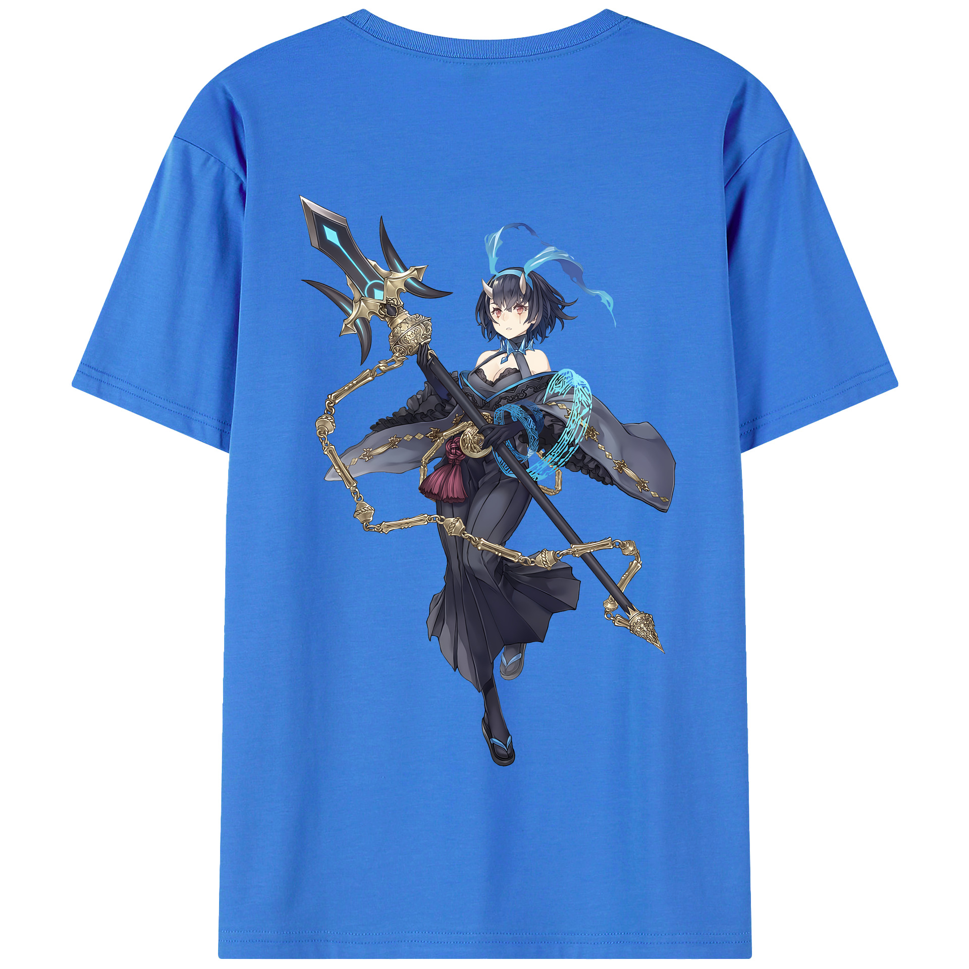 （画像用） 転スラ Regarding Reincarnated to Slime 綿100％半袖Tシャツ（背面プリント）
