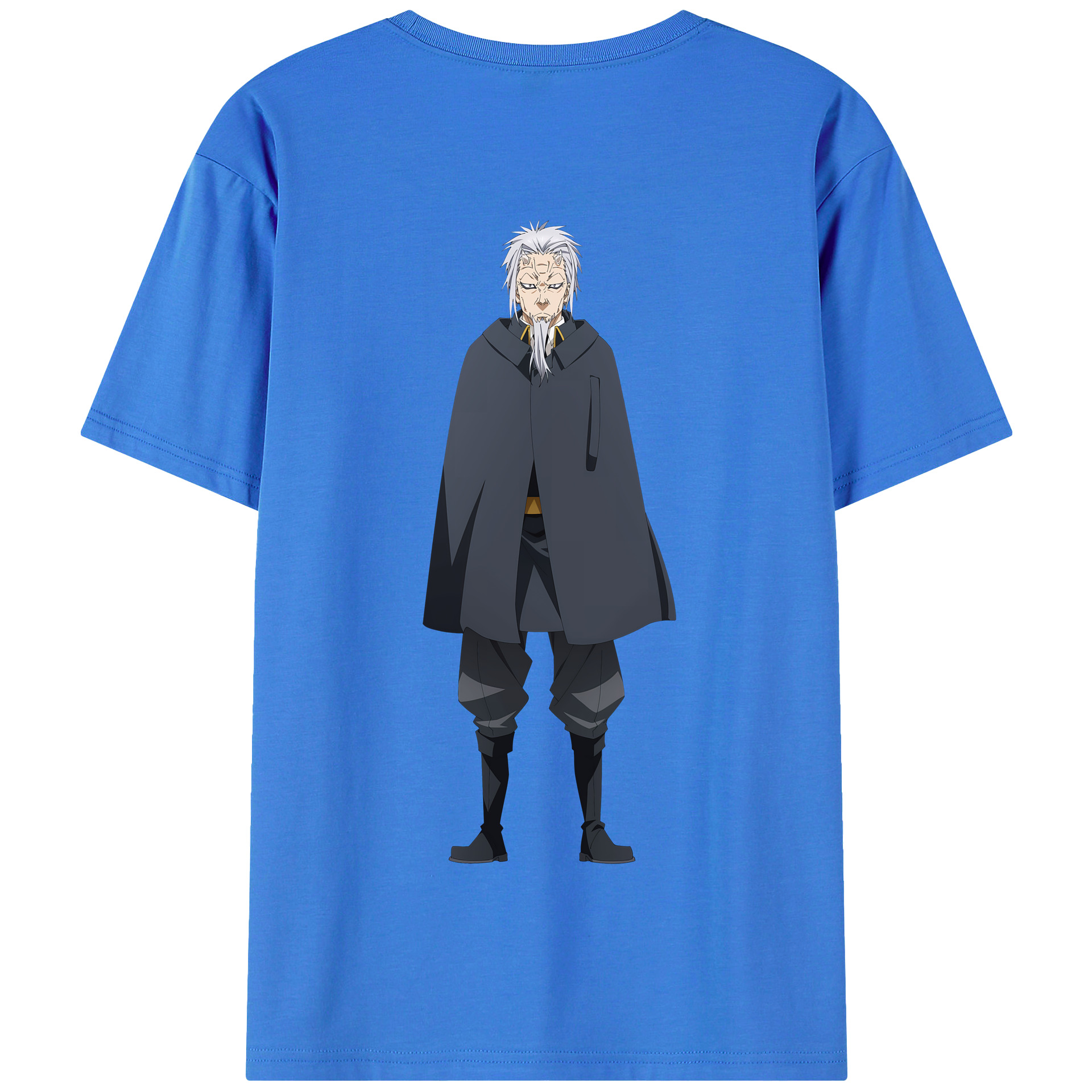 （画像用） 転スラ Regarding Reincarnated to Slime 綿100％半袖Tシャツ（背面プリント）
