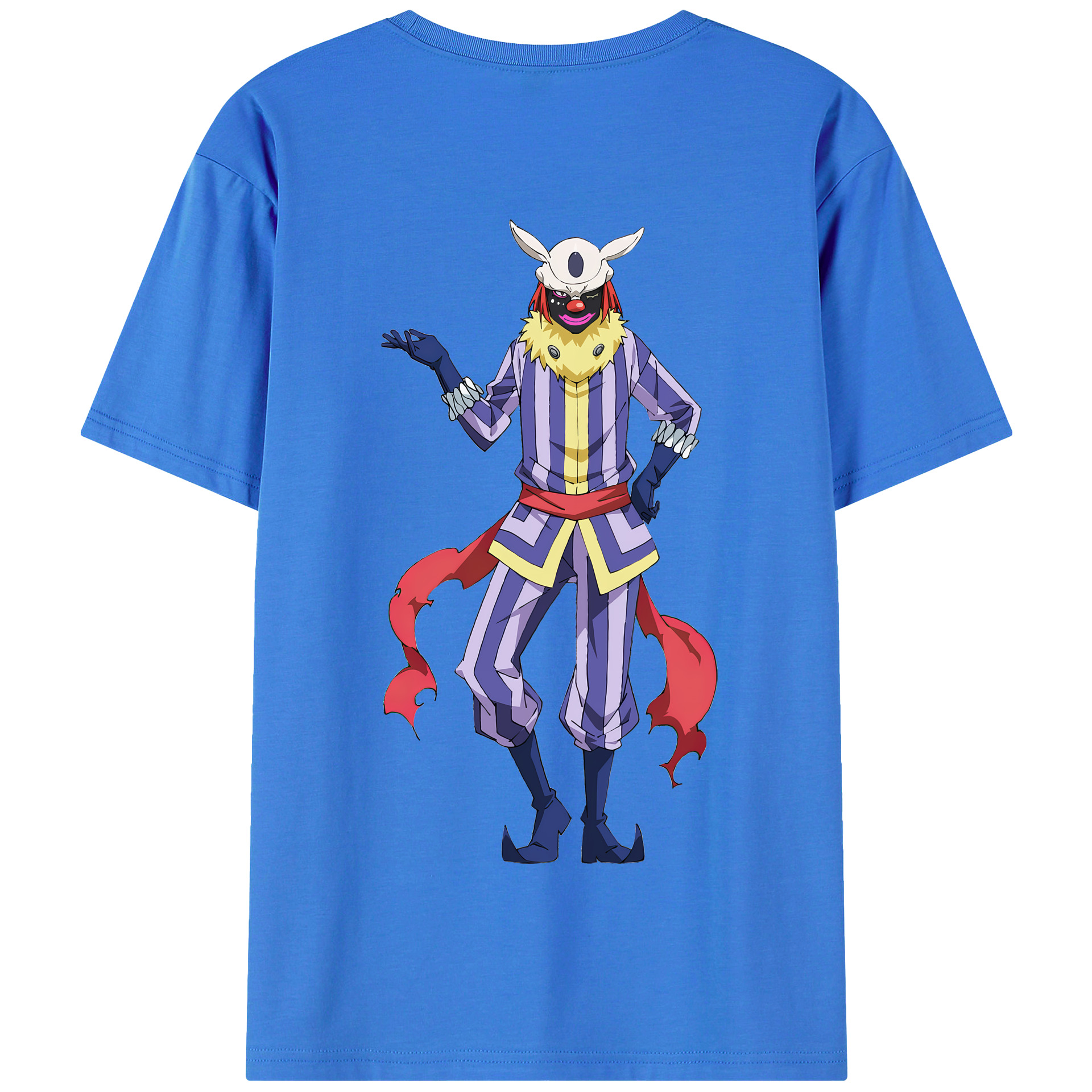 （画像用） 転スラ Regarding Reincarnated to Slime 綿100％半袖Tシャツ（背面プリント）