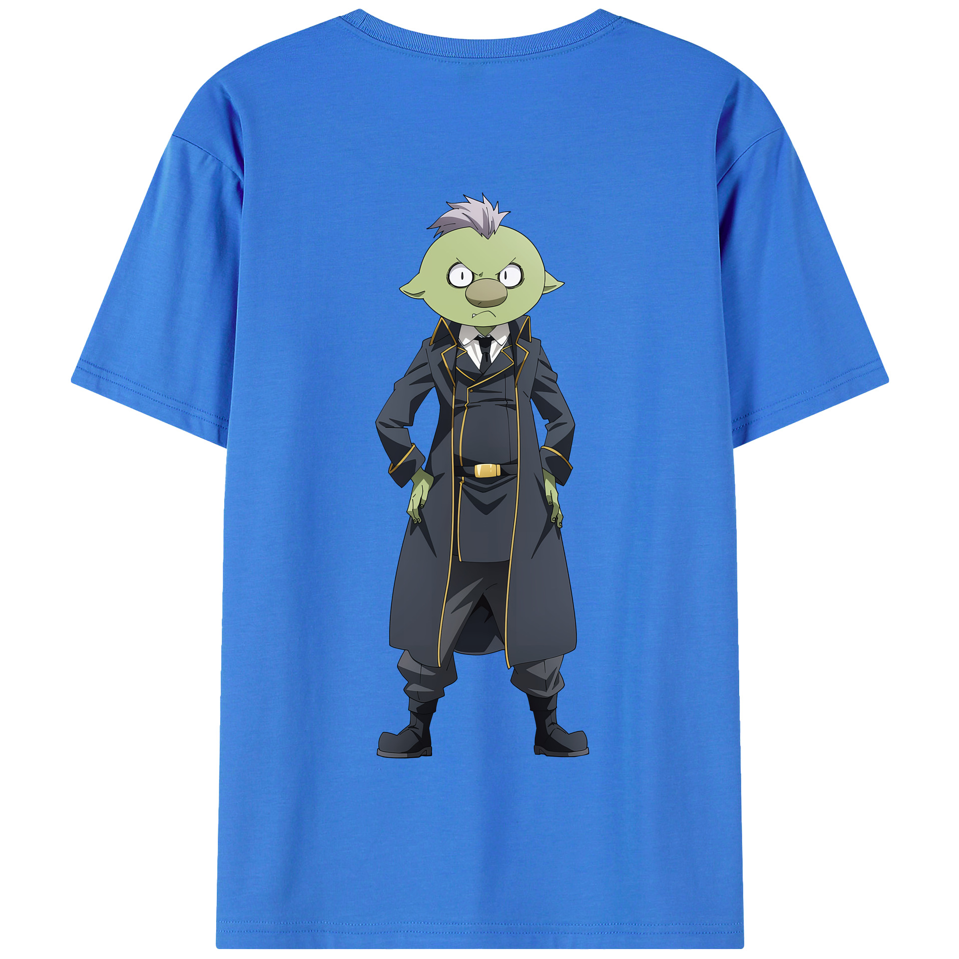 （画像用） 転スラ Regarding Reincarnated to Slime 綿100％半袖Tシャツ（背面プリント）