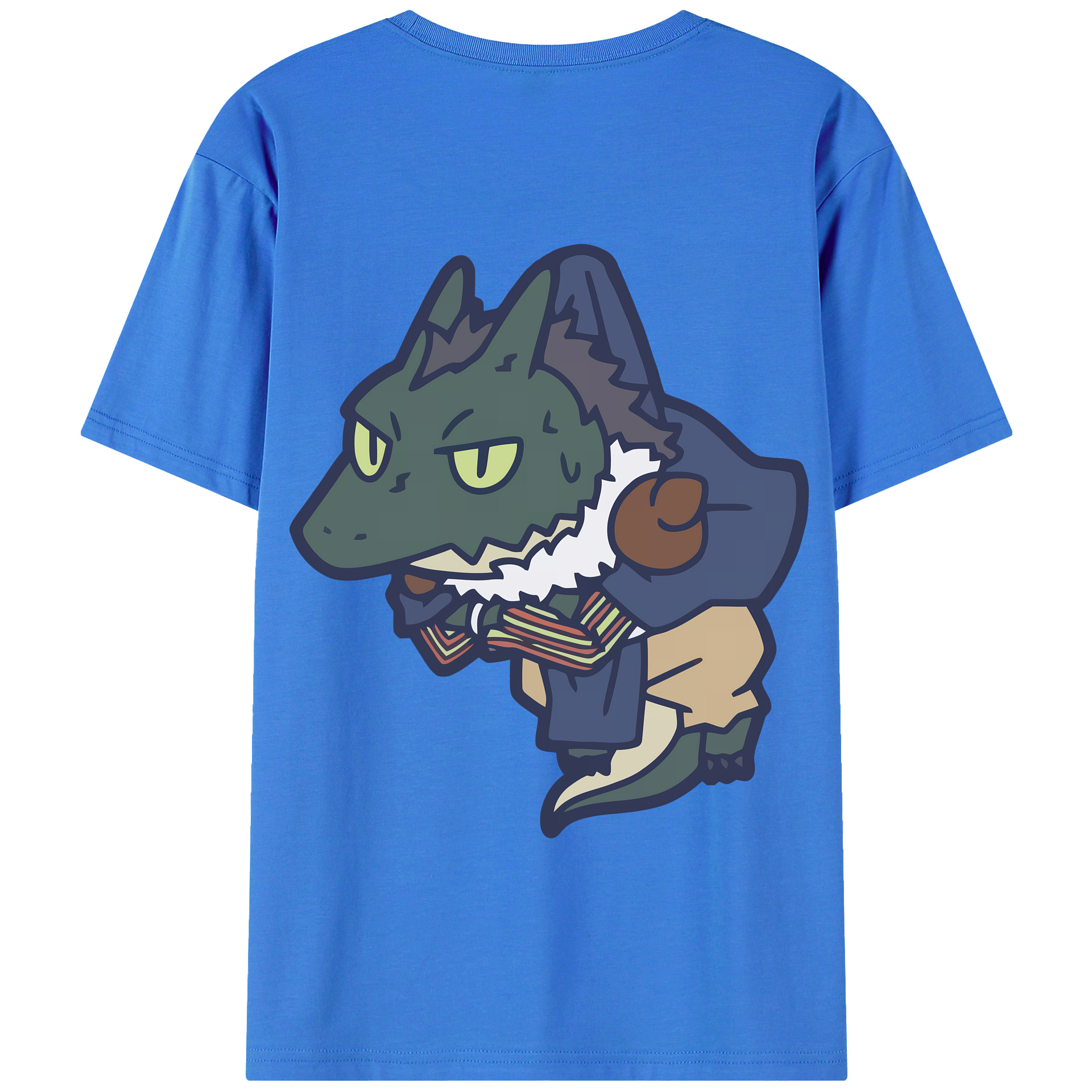 （画像用） 転スラ Regarding Reincarnated to Slime 綿100％半袖Tシャツ（背面プリント）