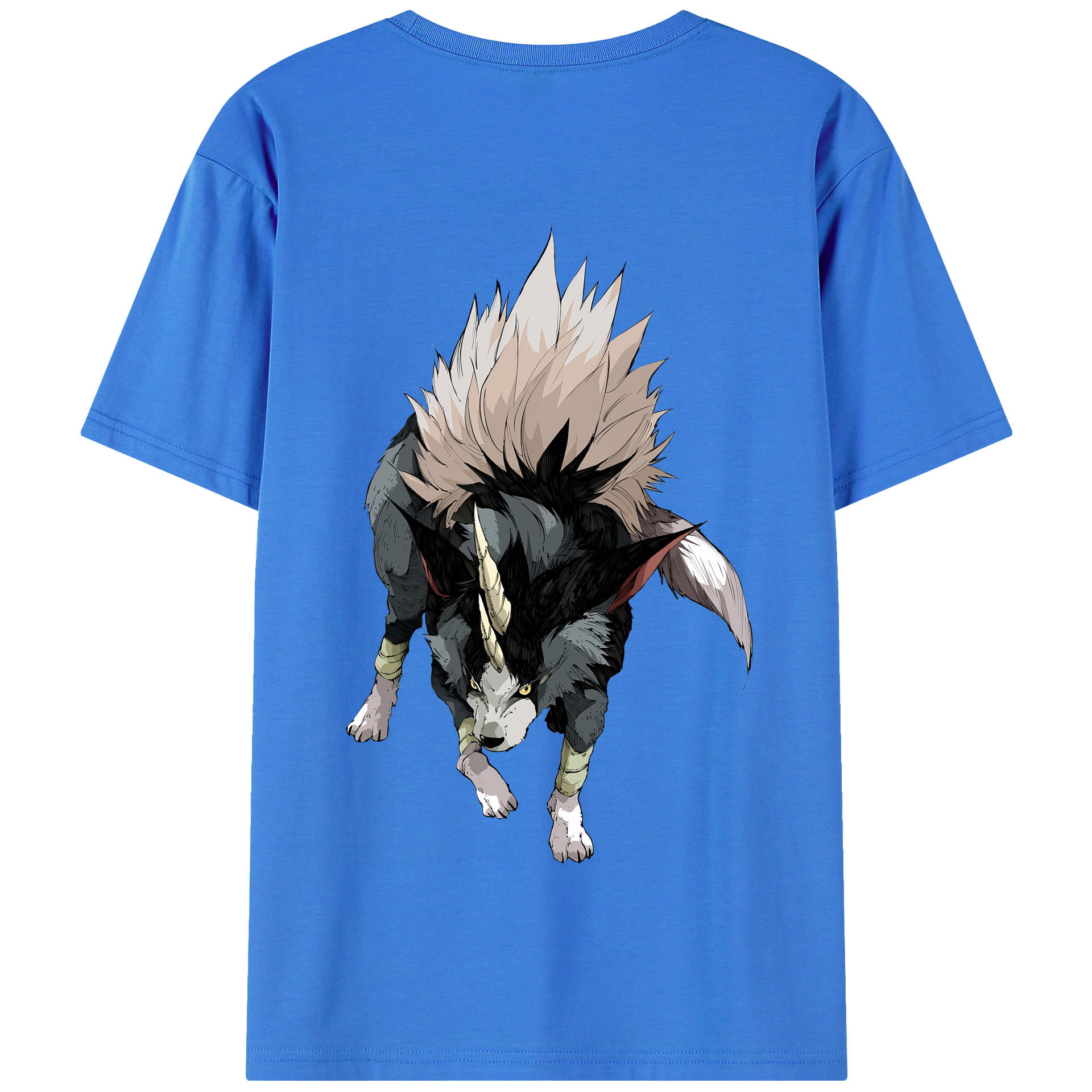 （画像用） 転スラ Regarding Reincarnated to Slime 綿100％半袖Tシャツ（背面プリント）