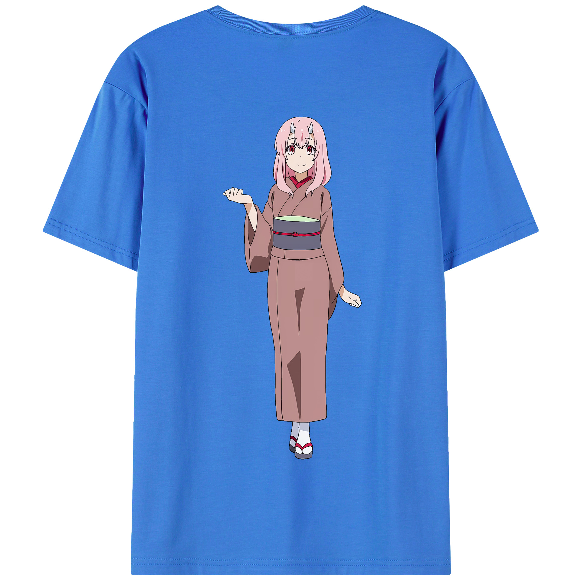 （画像用） 転スラ Regarding Reincarnated to Slime 綿100％半袖Tシャツ（背面プリント）