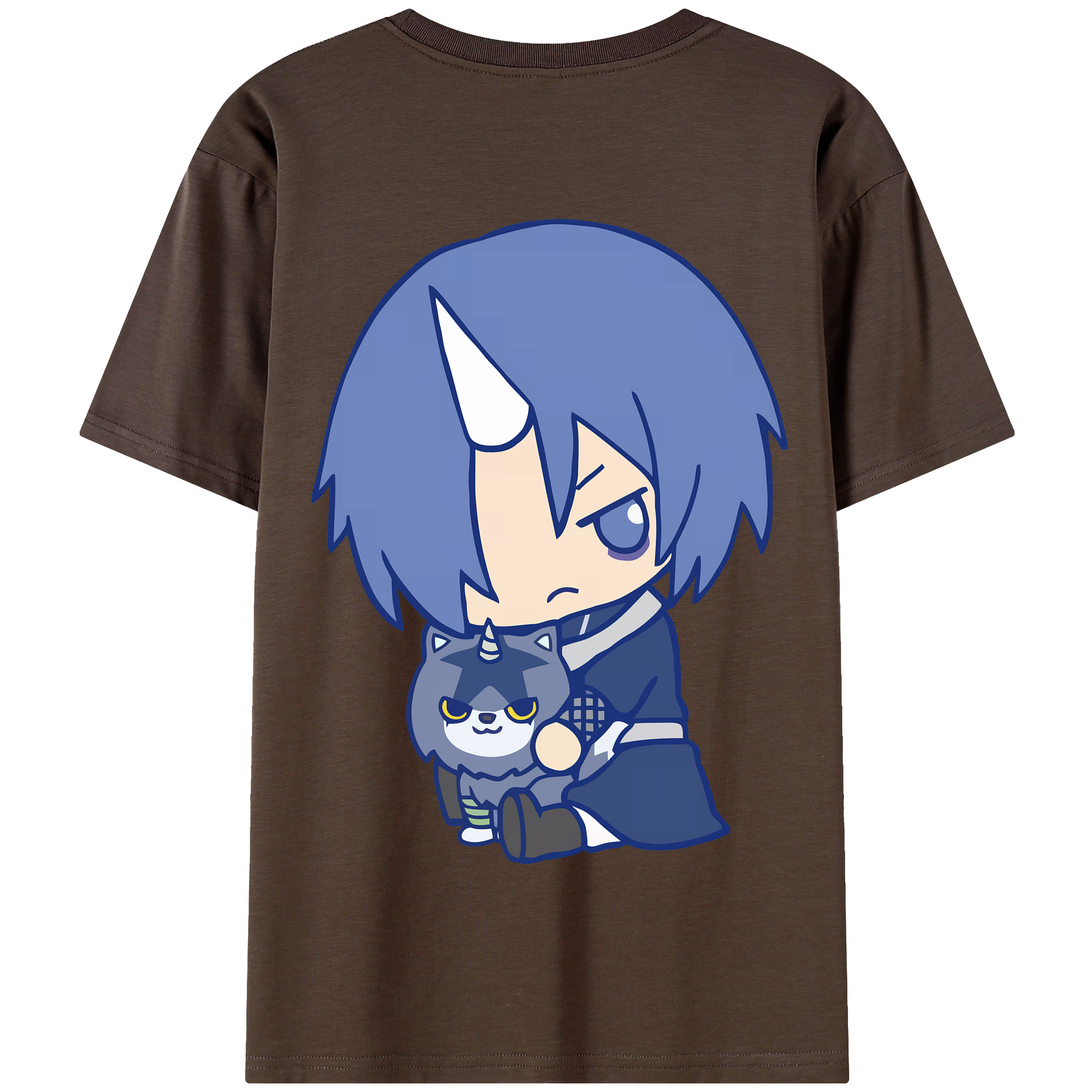（画像用） 転スラ Regarding Reincarnated to Slime 綿100％半袖Tシャツ（背面プリント）