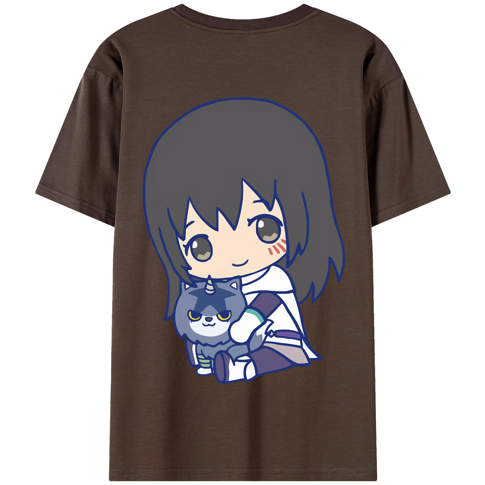 （画像用） 転スラ Regarding Reincarnated to Slime 綿100％半袖Tシャツ（背面プリント）