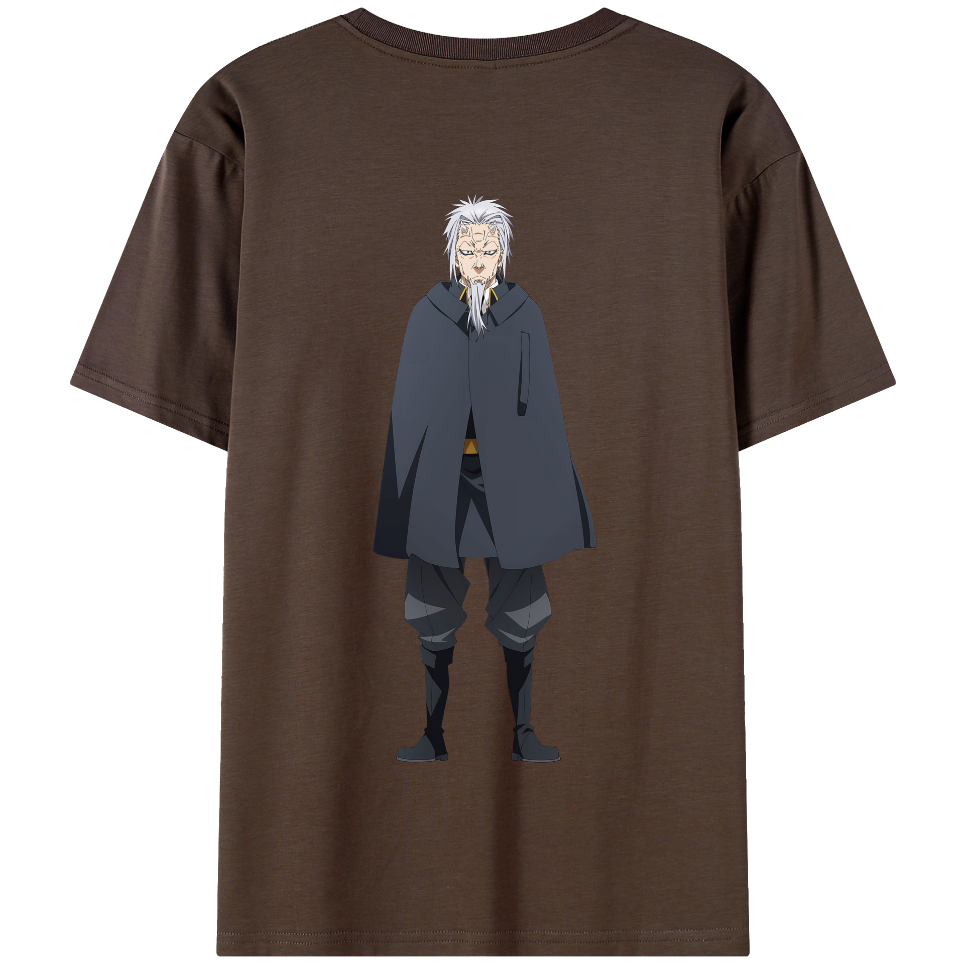 （画像用） 転スラ Regarding Reincarnated to Slime 綿100％半袖Tシャツ（背面プリント）