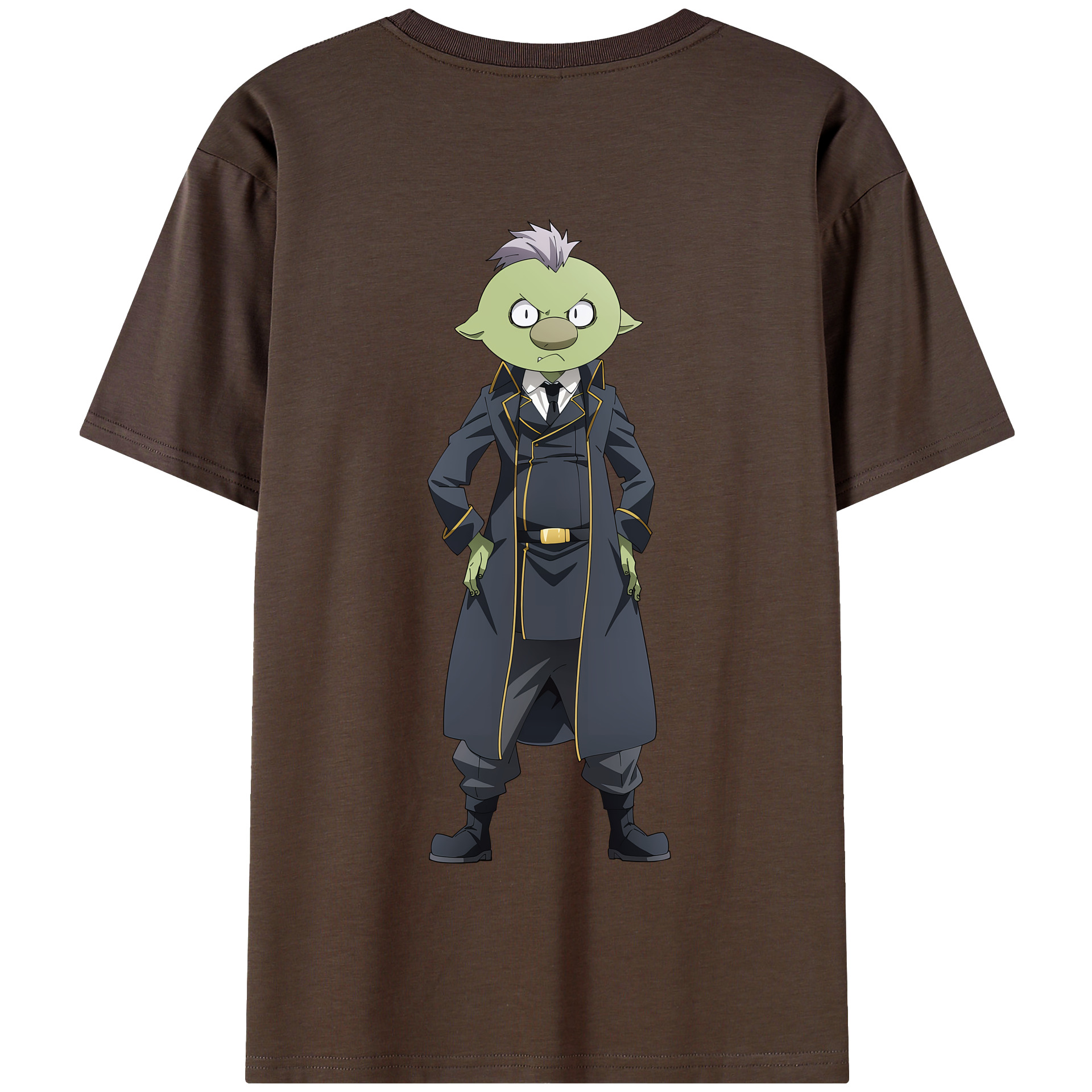 （画像用） 転スラ Regarding Reincarnated to Slime 綿100％半袖Tシャツ（背面プリント）