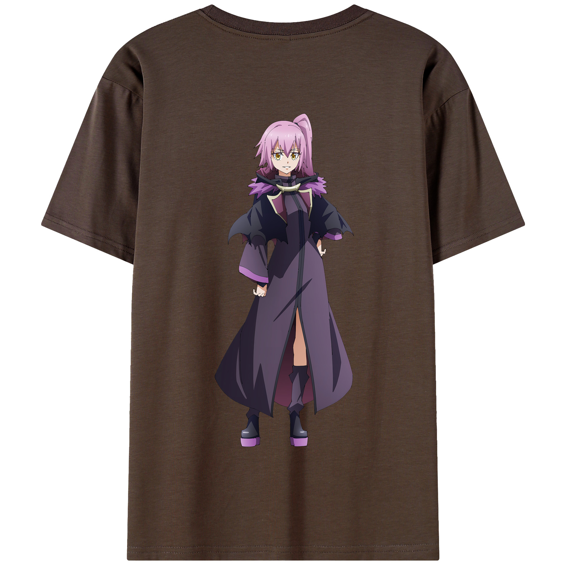 （画像用） 転スラ Regarding Reincarnated to Slime 綿100％半袖Tシャツ（背面プリント）