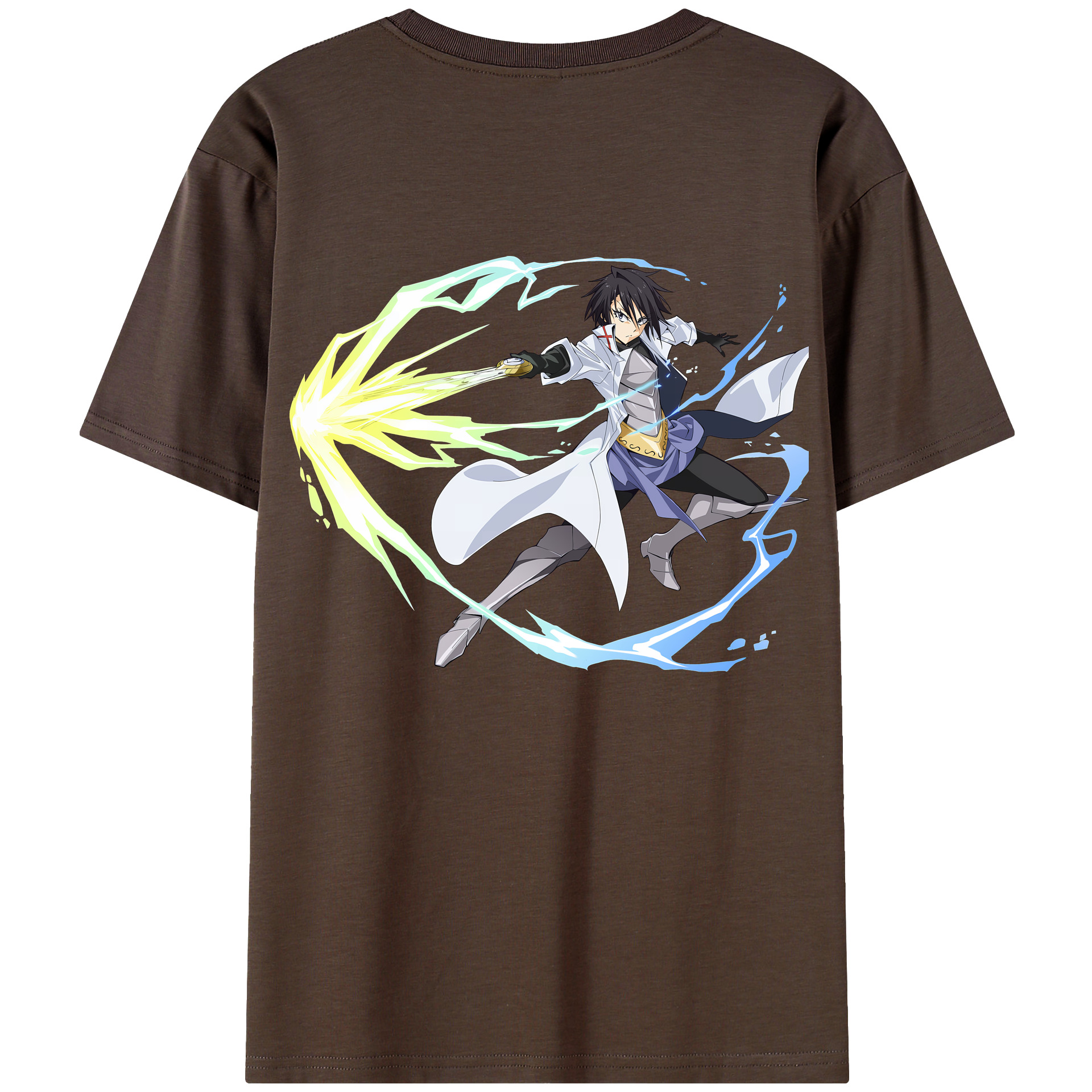 （画像用） 転スラ Regarding Reincarnated to Slime 綿100％半袖Tシャツ（背面プリント）