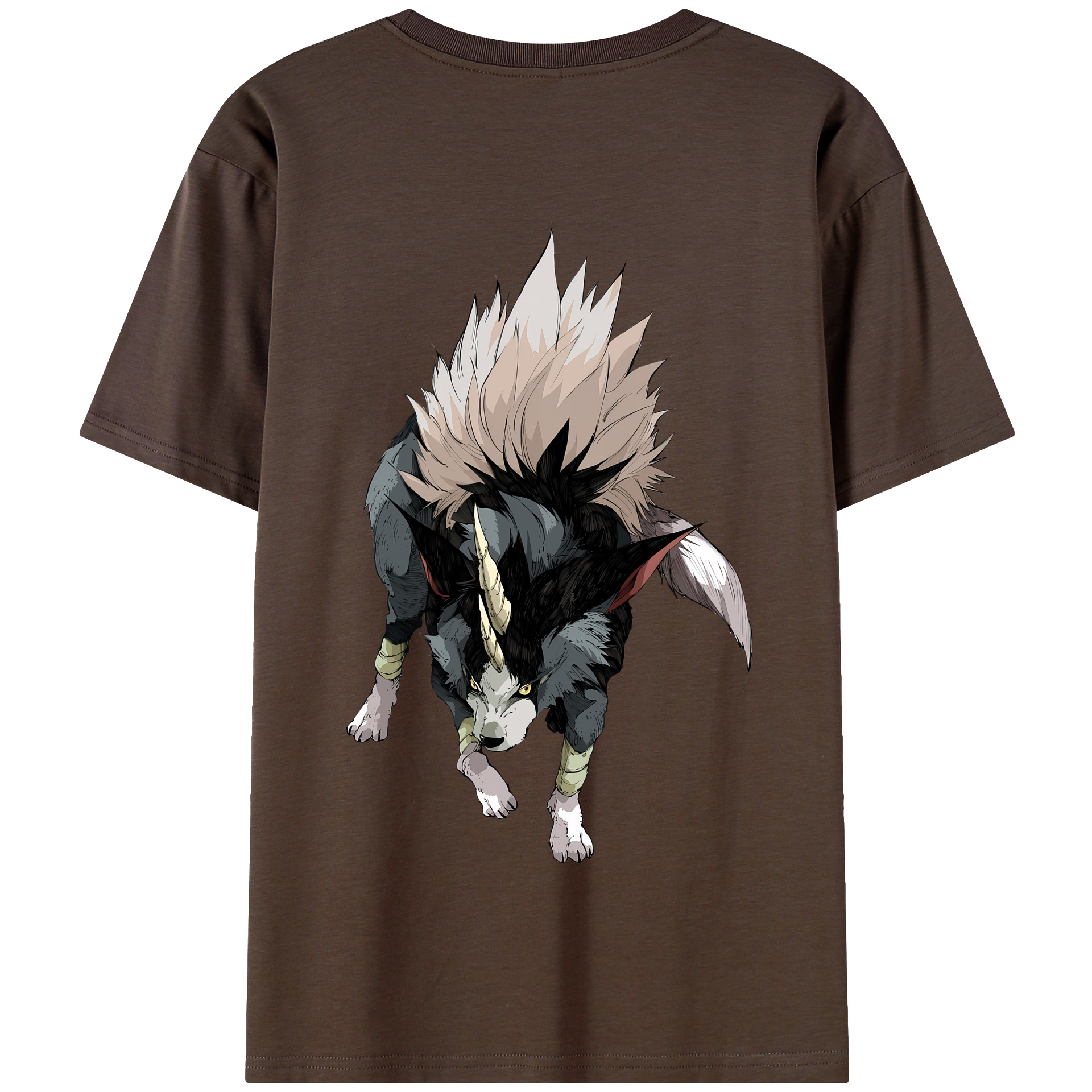 （画像用） 転スラ Regarding Reincarnated to Slime 綿100％半袖Tシャツ（背面プリント）