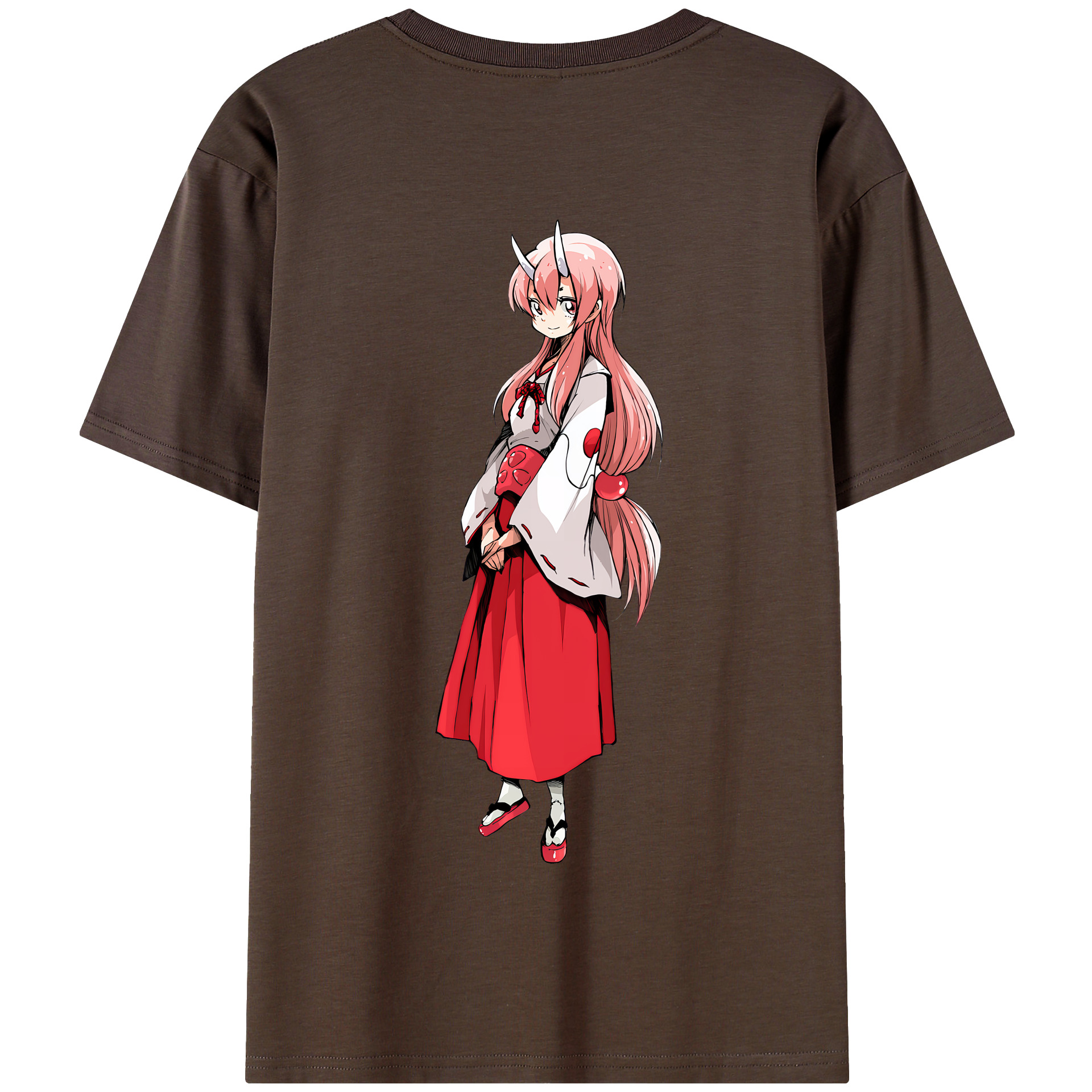 （画像用） 転スラ Regarding Reincarnated to Slime 綿100％半袖Tシャツ（背面プリント）