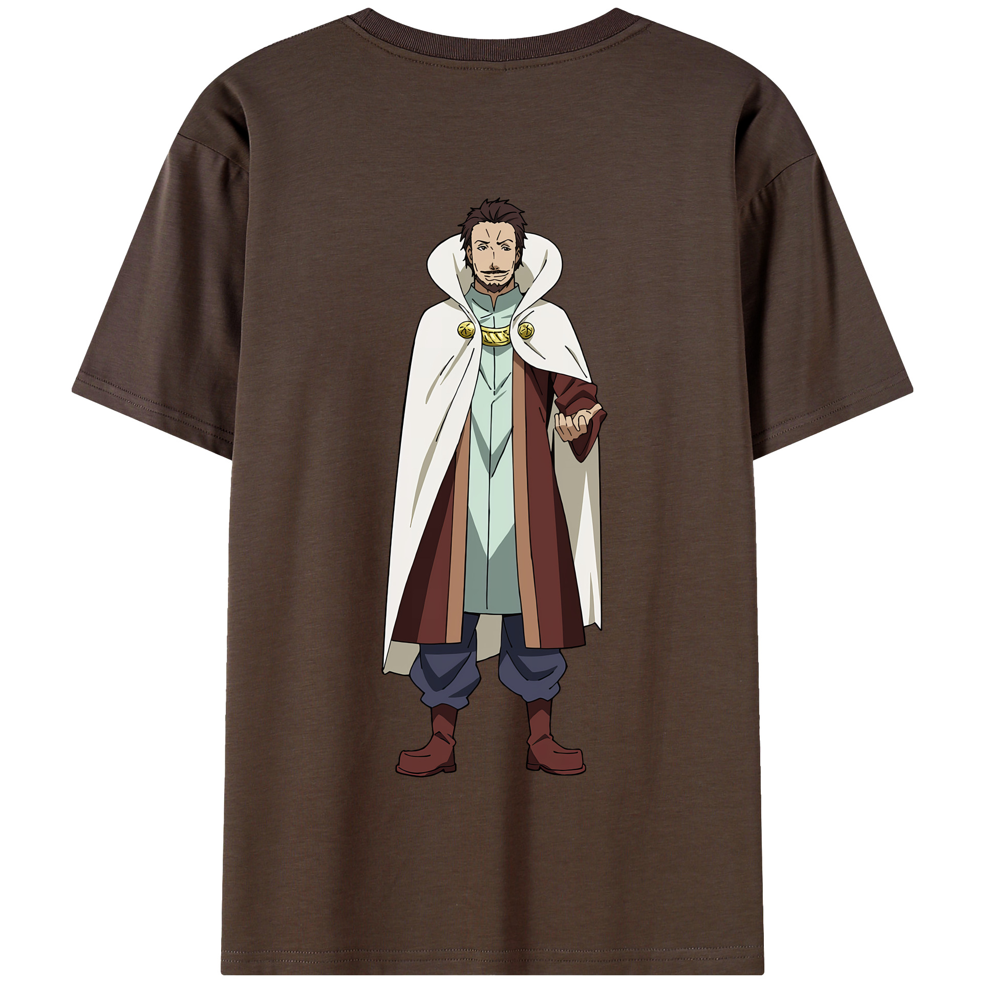 （画像用） 転スラ Regarding Reincarnated to Slime 綿100％半袖Tシャツ（背面プリント）