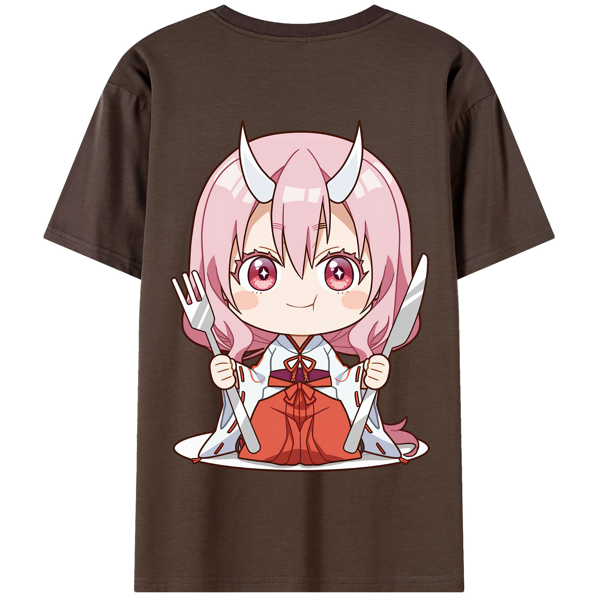 （画像用） 転スラ Regarding Reincarnated to Slime 綿100％半袖Tシャツ（背面プリント）