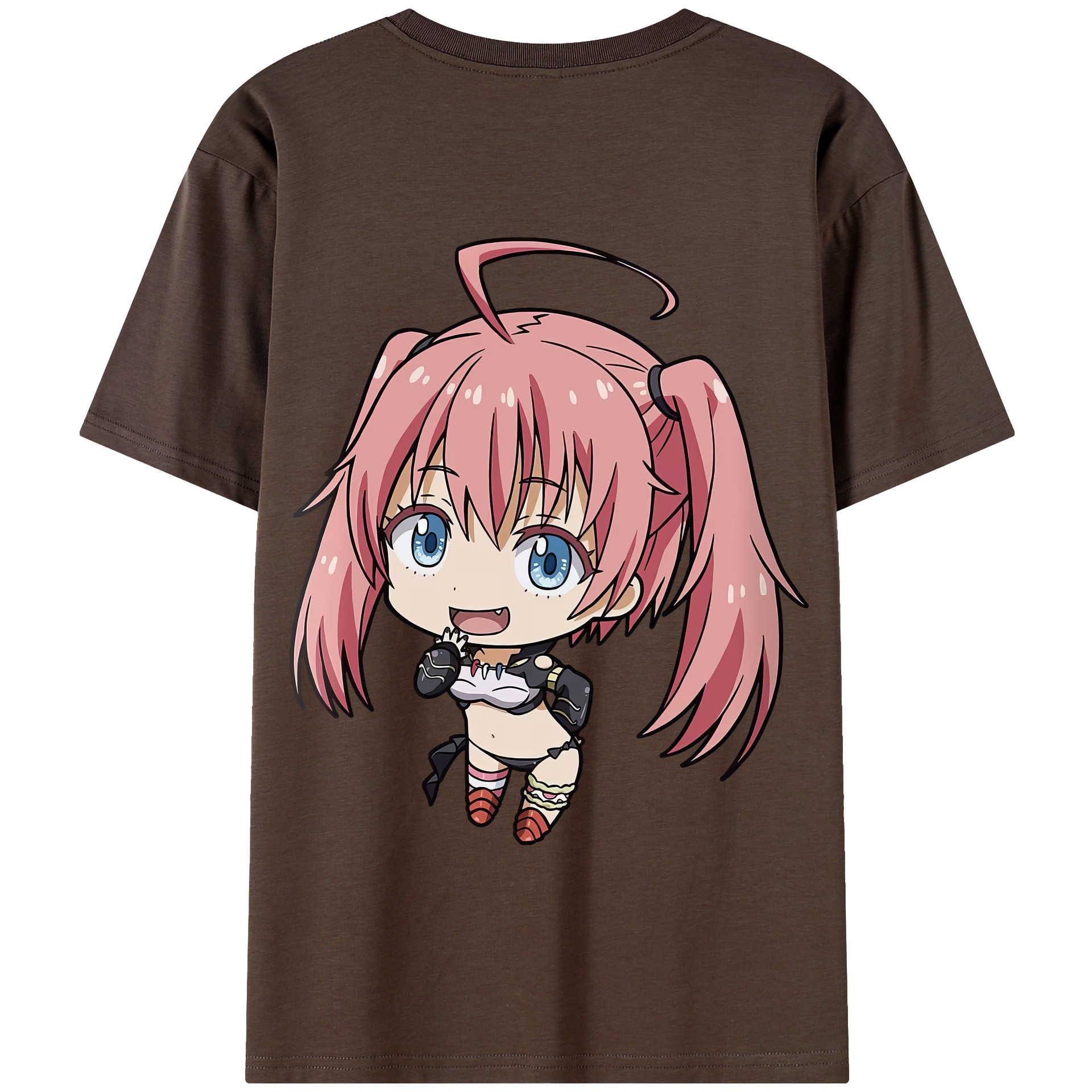（画像用） 転スラ Regarding Reincarnated to Slime 綿100％半袖Tシャツ（背面プリント）