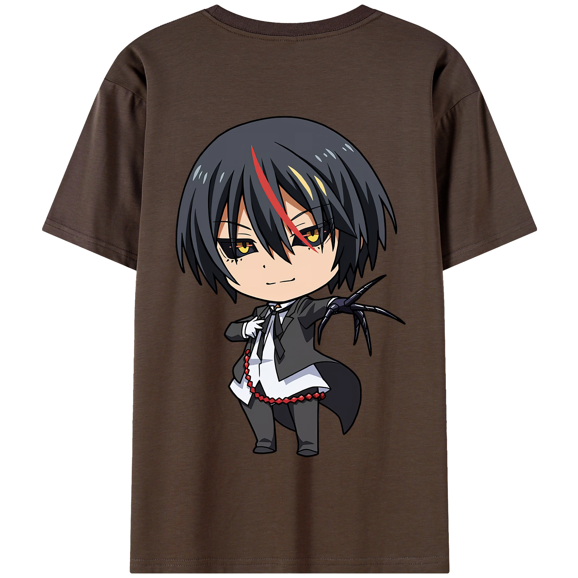 （画像用） 転スラ Regarding Reincarnated to Slime 綿100％半袖Tシャツ（背面プリント）