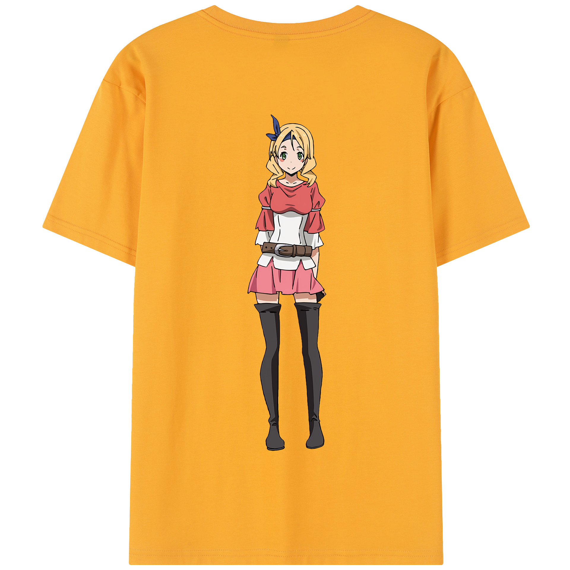 （画像用） 転スラ Regarding Reincarnated to Slime 綿100％半袖Tシャツ（背面プリント）